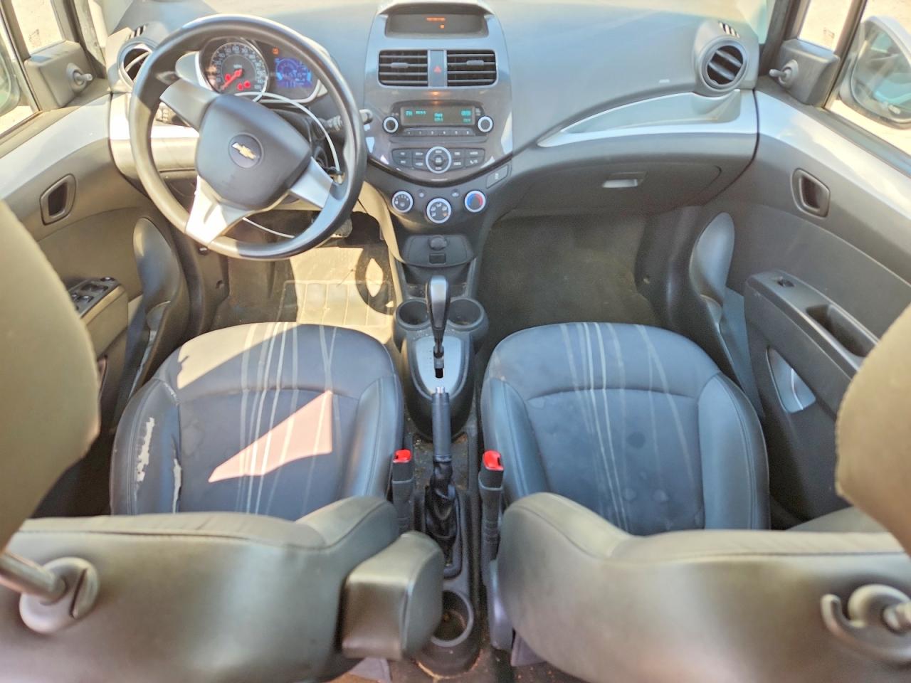 2014 Chevrolet Spark Ls Silver vin: KL8CB6S94EC540133