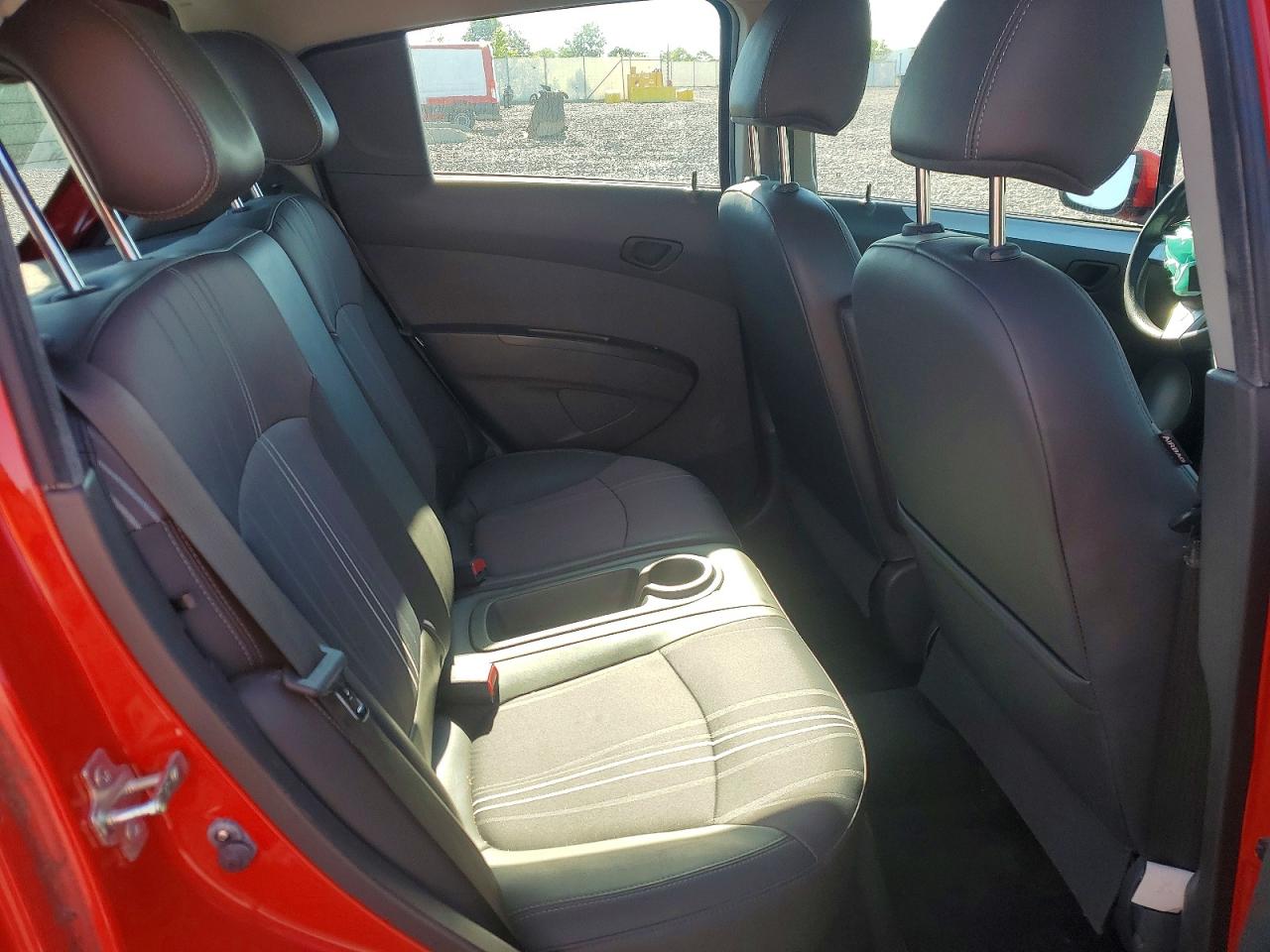 2014 Chevrolet Spark Ls Red vin: KL8CB6S94EC593222