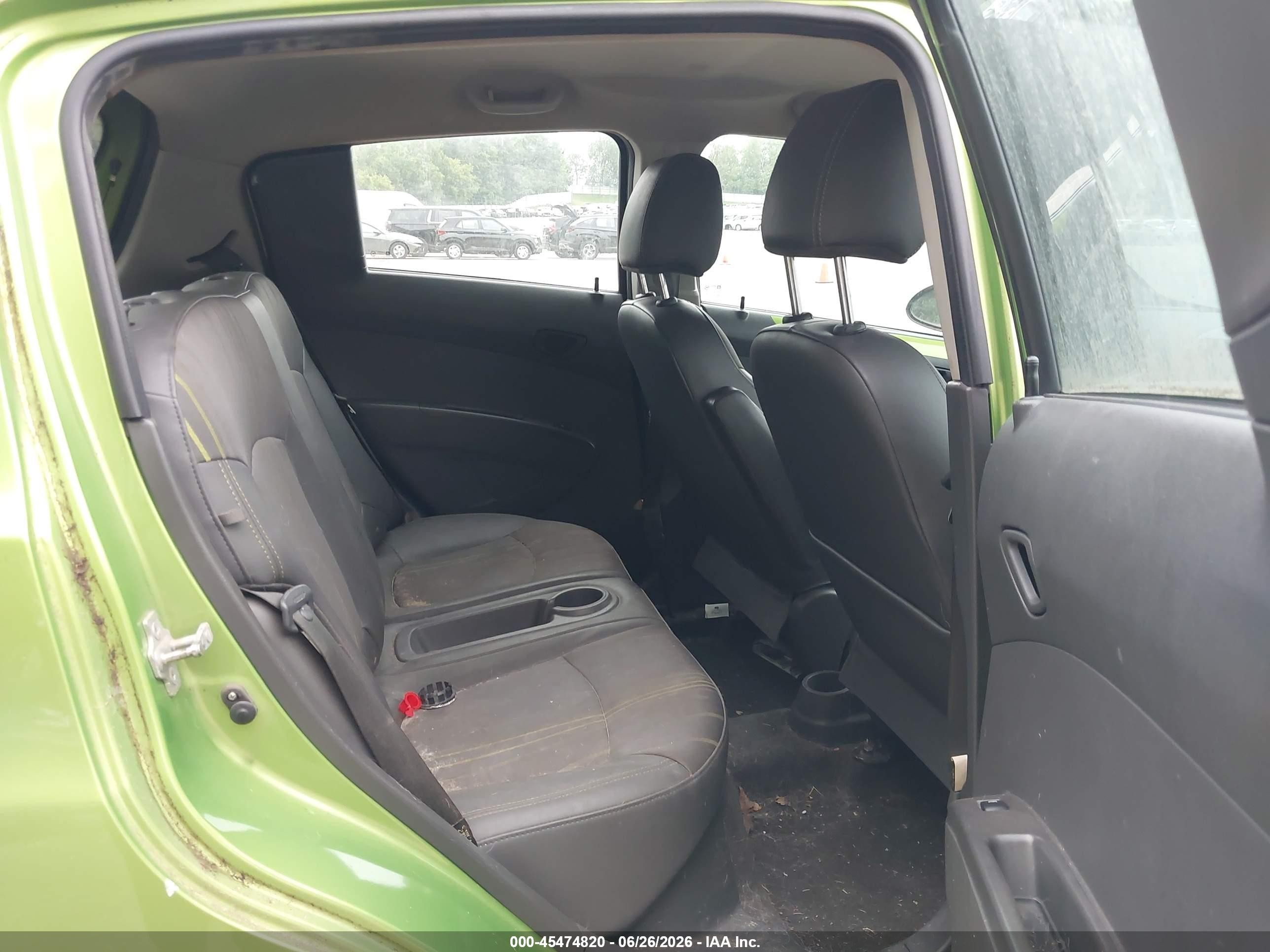 2015 Chevrolet Spark Ls Cvt Green vin: KL8CB6S94FC754850