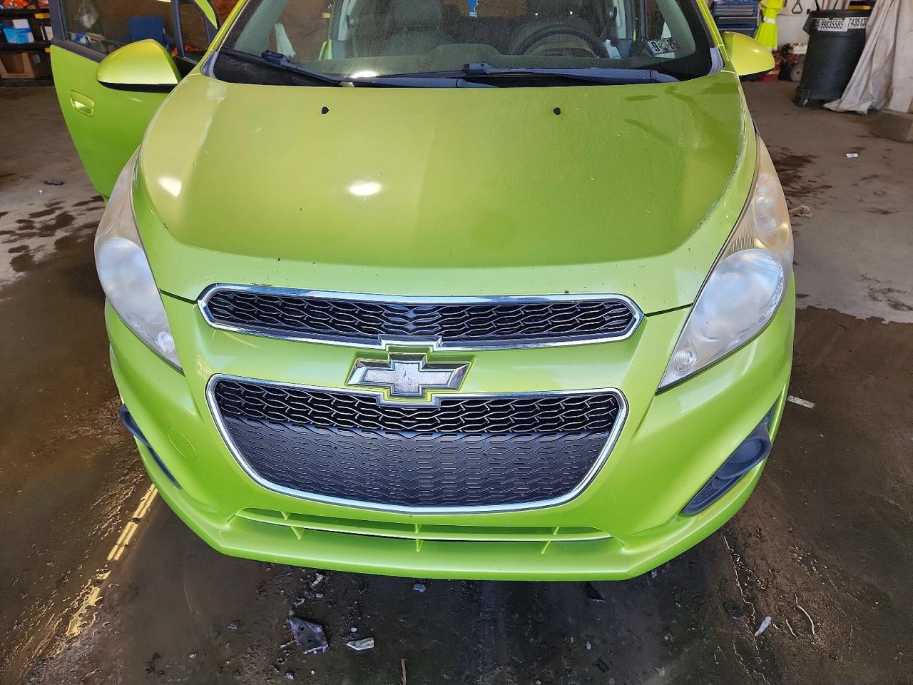 2013 Chevrolet Spark Green vin: KL8CB6S95DC500707