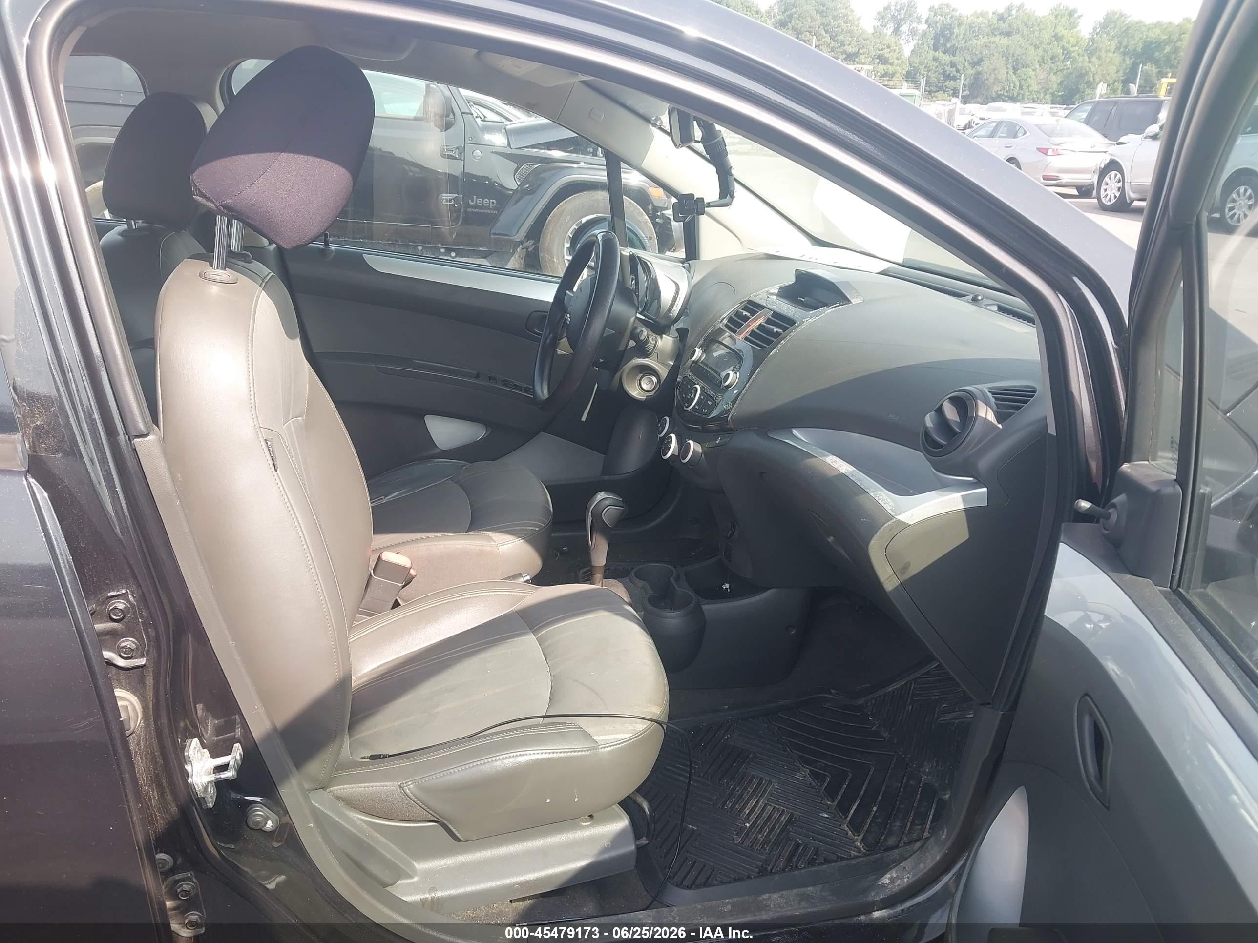 2014 Chevrolet Spark Ls Auto Black vin: KL8CB6S95EC480508