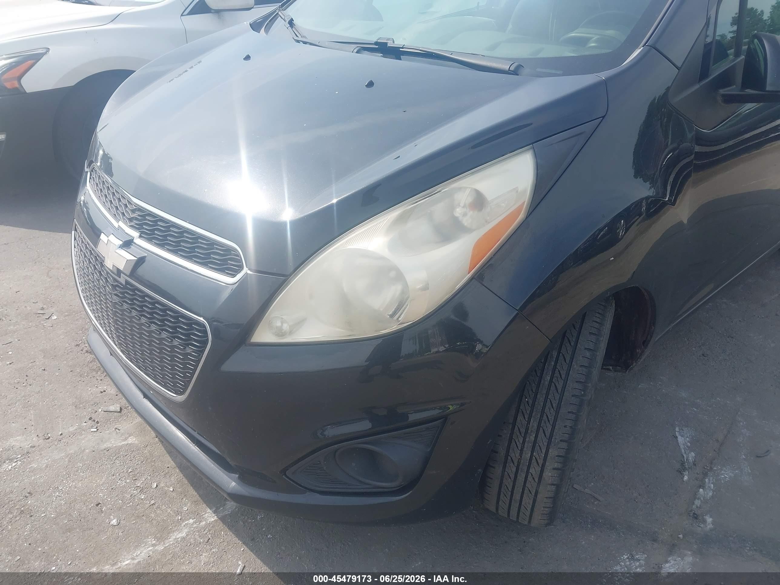 2014 Chevrolet Spark Ls Auto Black vin: KL8CB6S95EC480508