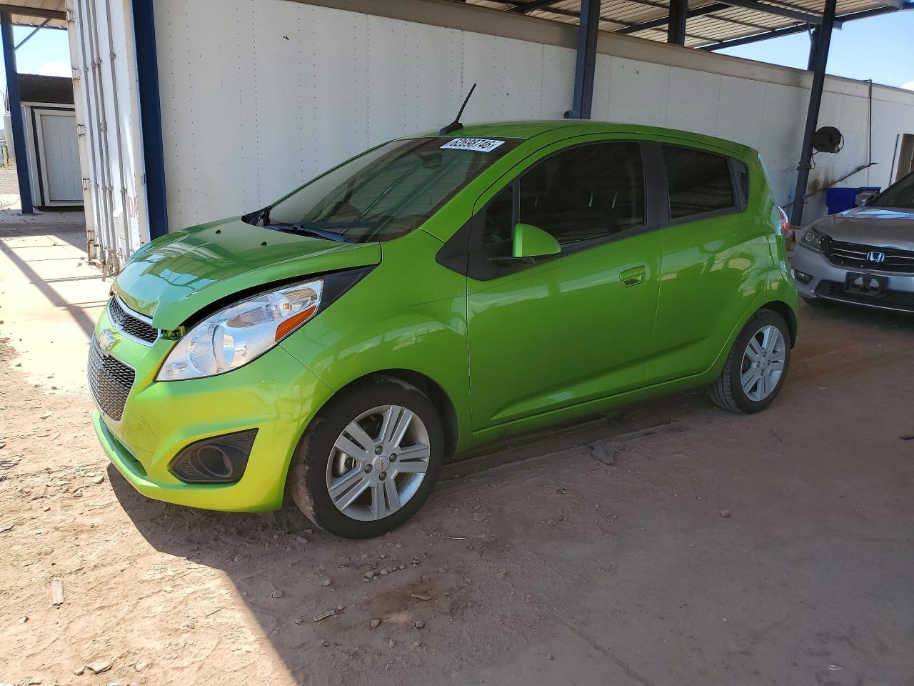2014 Chevrolet Spark Ls Green vin: KL8CB6S95EC526970