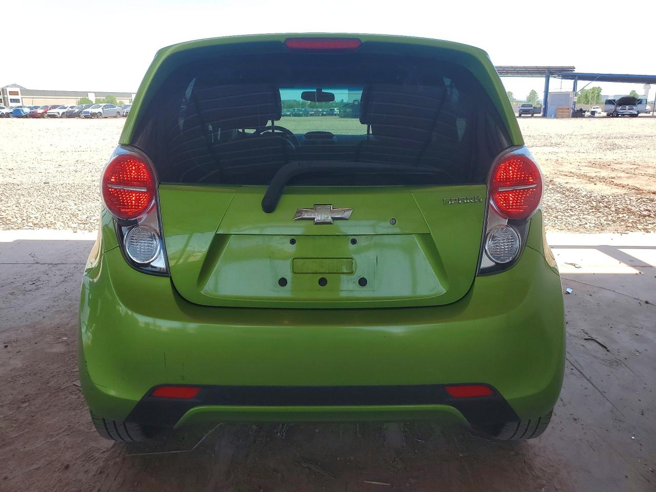 2014 Chevrolet Spark Ls Green vin: KL8CB6S95EC526970