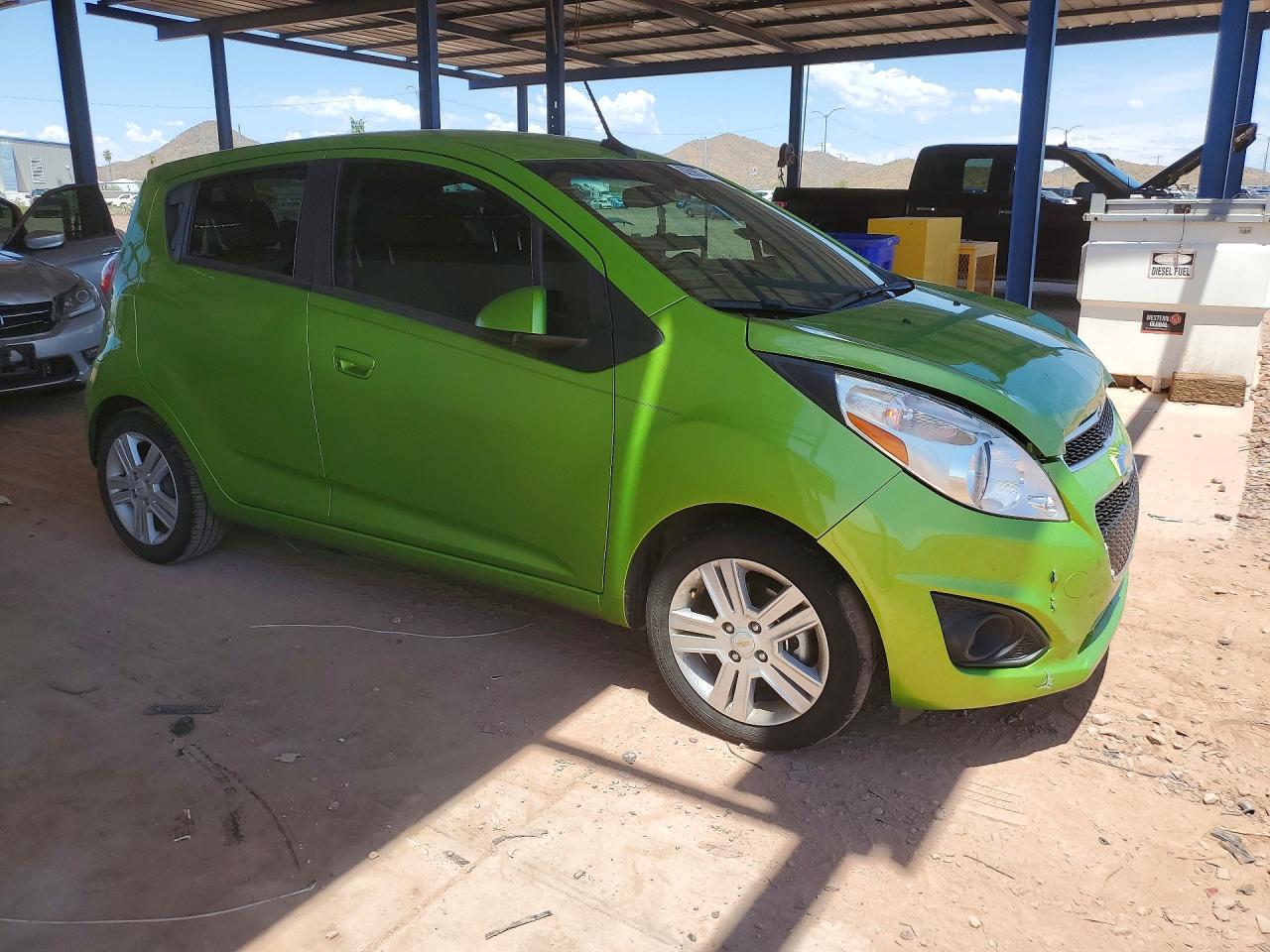 2014 Chevrolet Spark Ls Green vin: KL8CB6S95EC526970