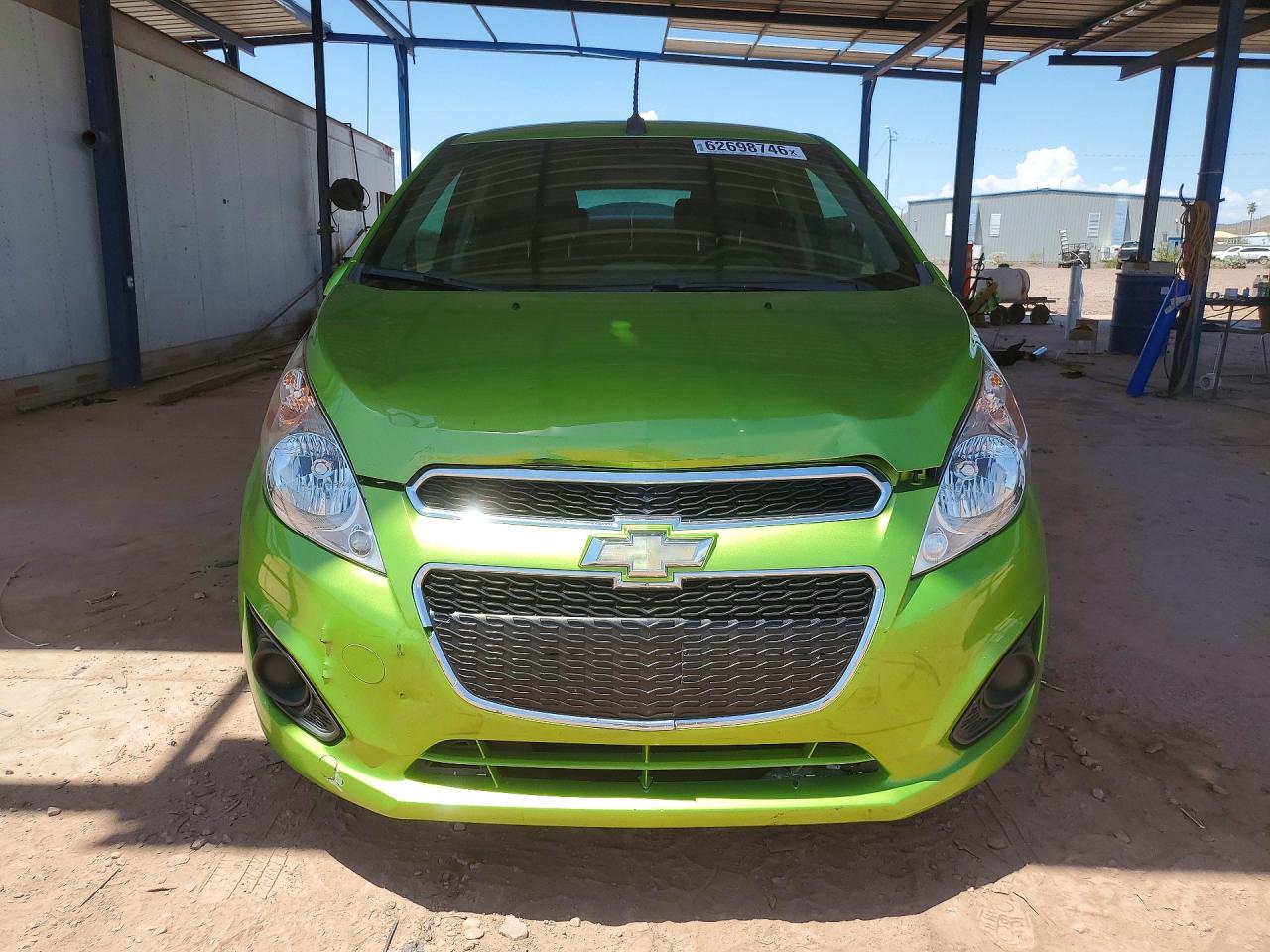 2014 Chevrolet Spark Ls Green vin: KL8CB6S95EC526970