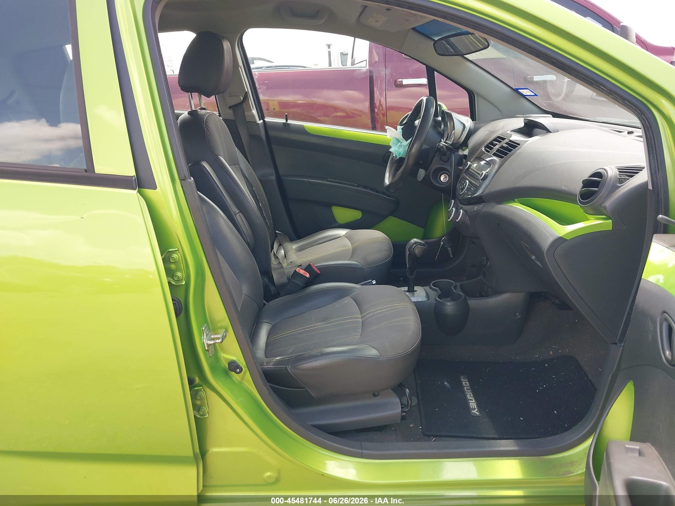 2014 Chevrolet Spark Ls Auto Green vin: KL8CB6S95EC555899