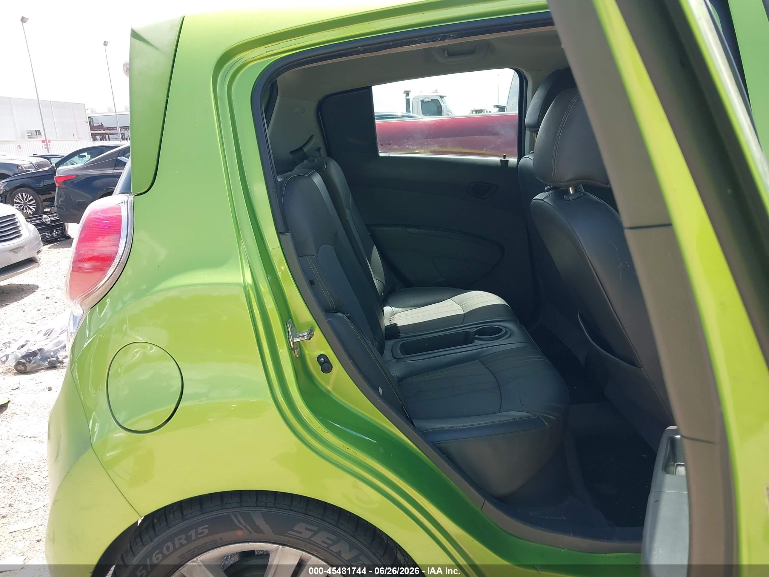 2014 Chevrolet Spark Ls Auto Green vin: KL8CB6S95EC555899