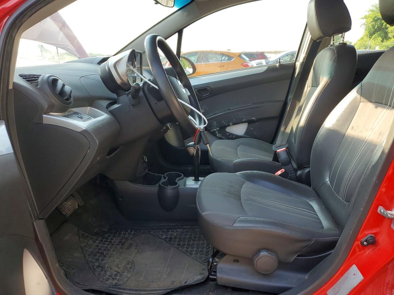 2014 Chevrolet Spark Ls Red vin: KL8CB6S95EC578759