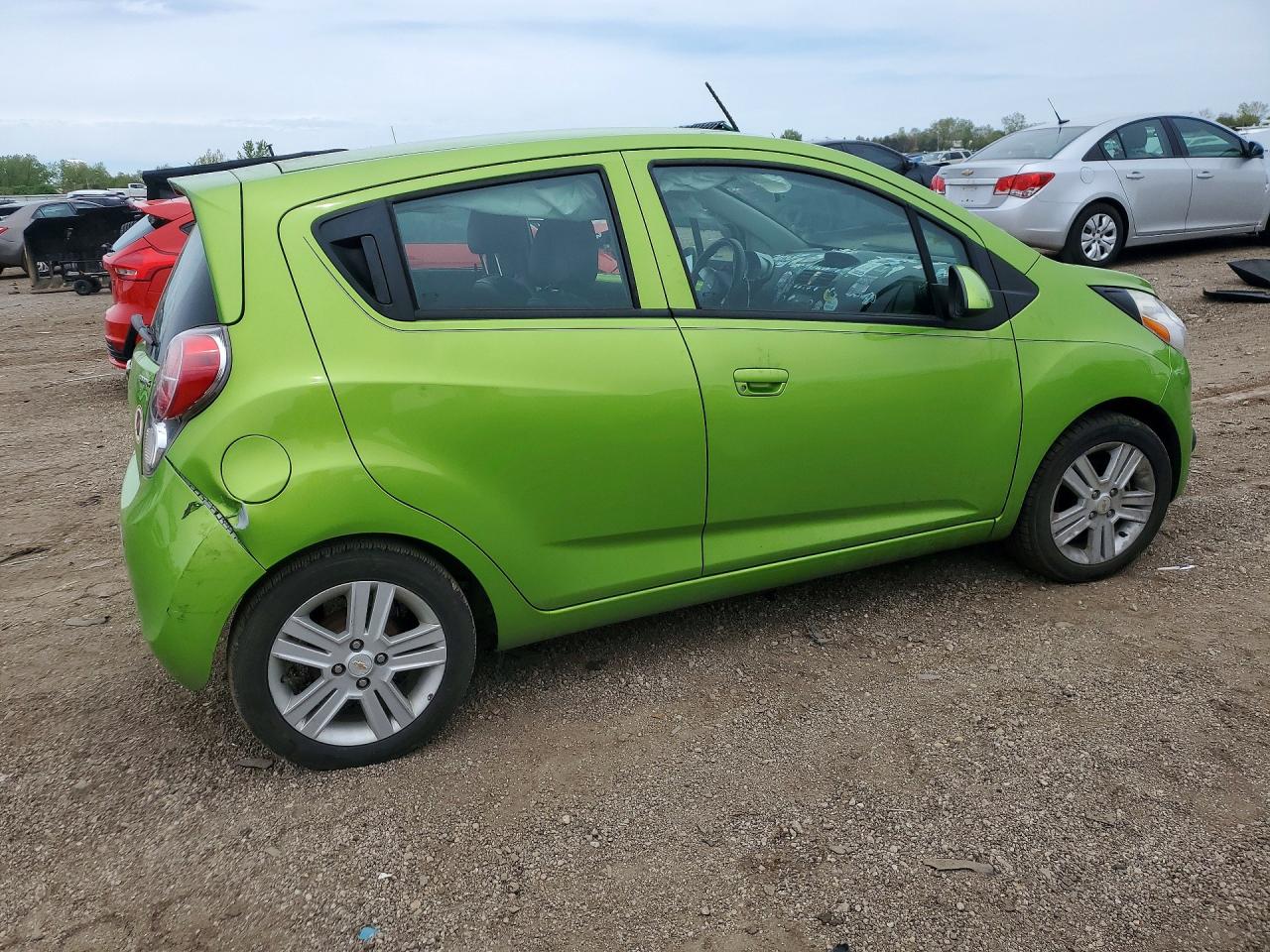 2014 Chevrolet Spark Ls Green vin: KL8CB6S95EC588319