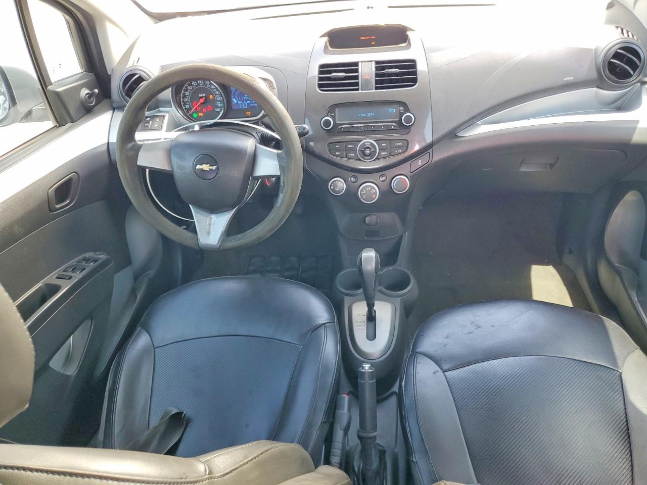 2015 Chevrolet Spark Ls Silver vin: KL8CB6S95FC714566