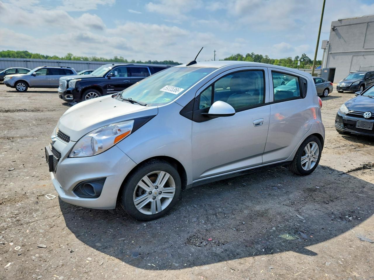2015 Chevrolet Spark Ls Silver vin: KL8CB6S95FC741363