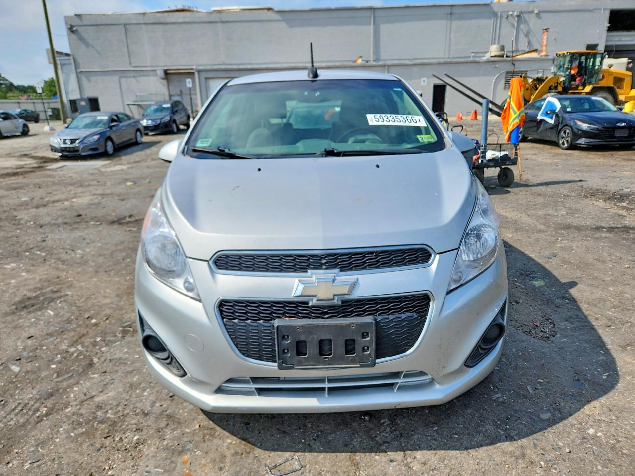 2015 Chevrolet Spark Ls Silver vin: KL8CB6S95FC741363
