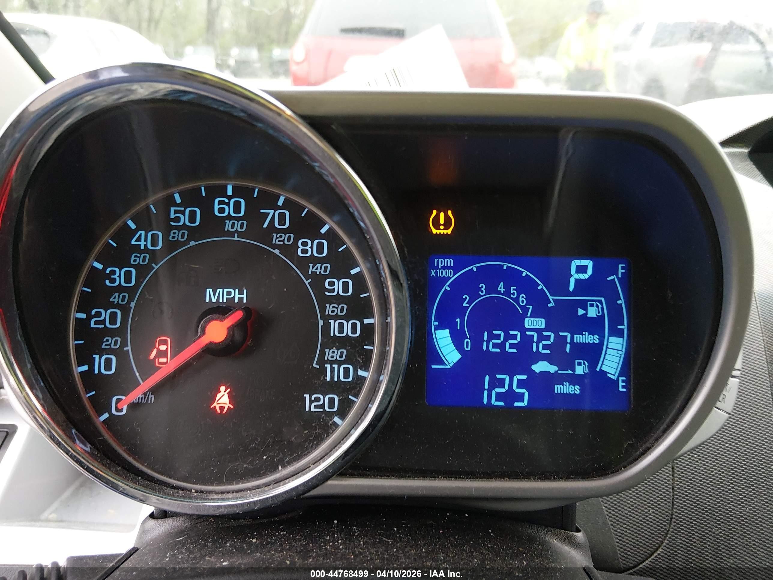 2015 Chevrolet Spark Ls Cvt Light Blue vin: KL8CB6S95FC752881