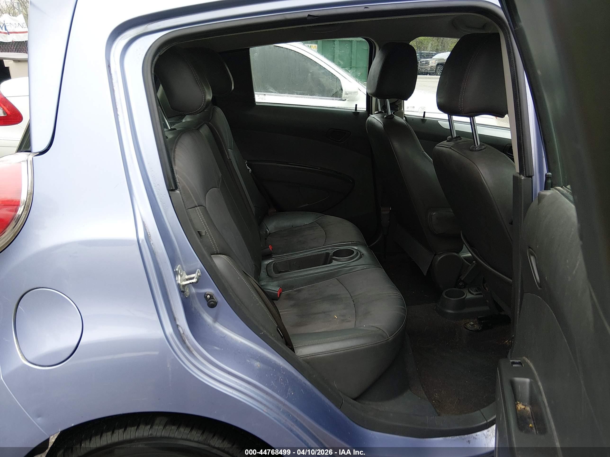 2015 Chevrolet Spark Ls Cvt Light Blue vin: KL8CB6S95FC752881