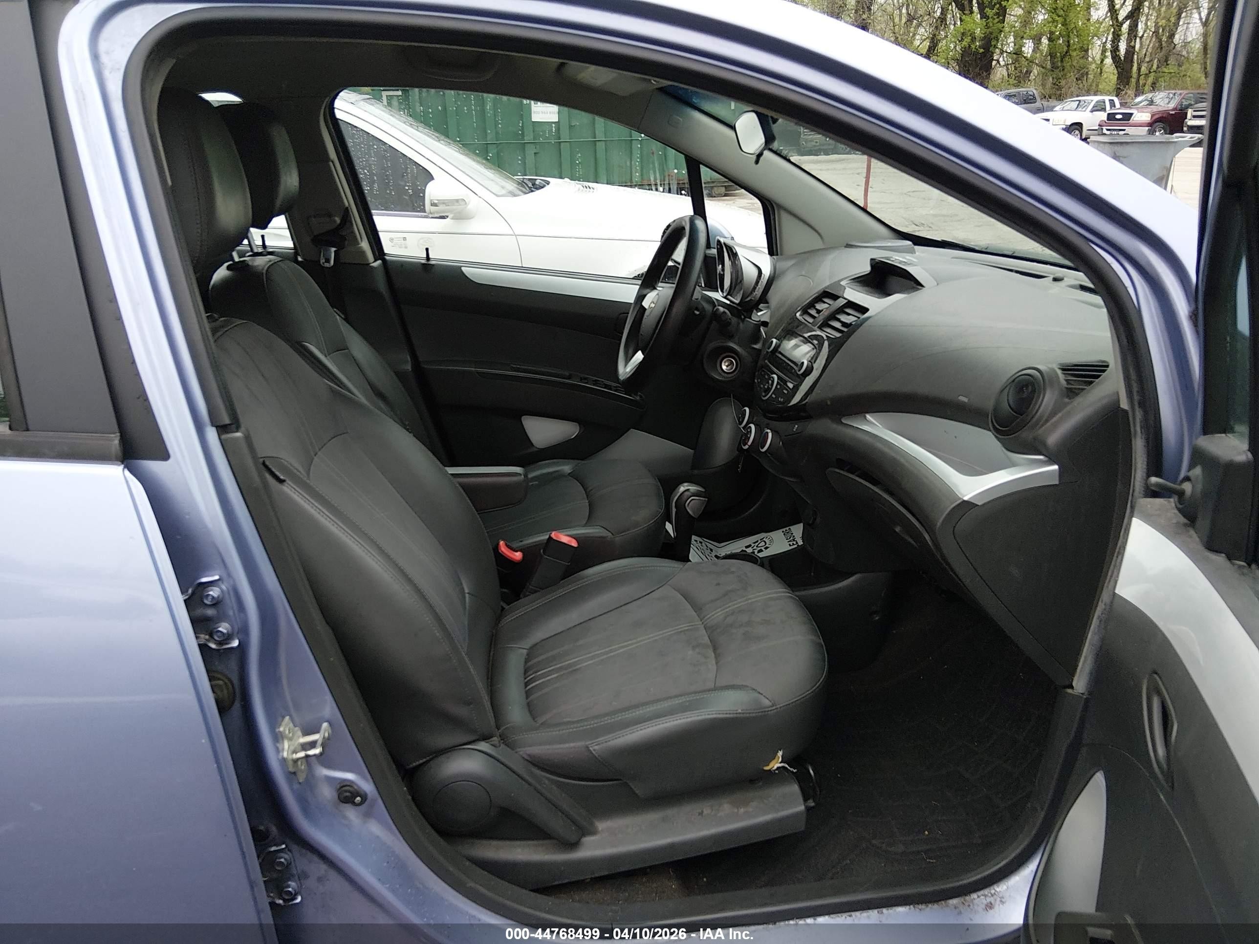2015 Chevrolet Spark Ls Cvt Light Blue vin: KL8CB6S95FC752881