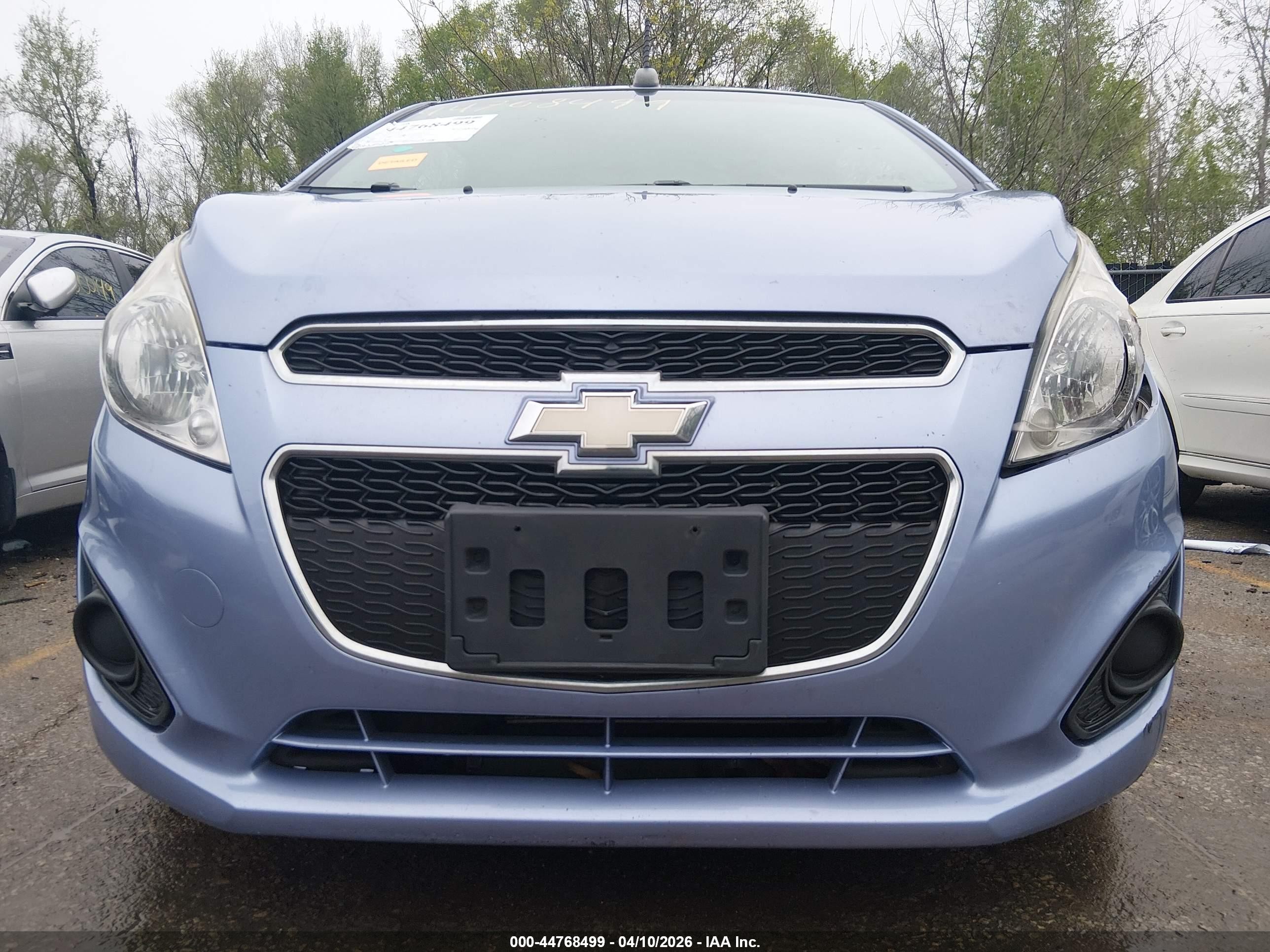 2015 Chevrolet Spark Ls Cvt Light Blue vin: KL8CB6S95FC752881