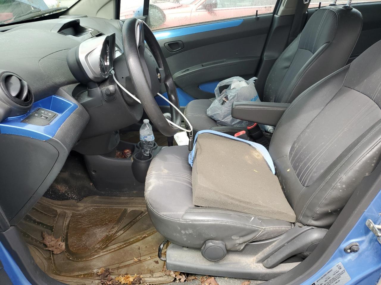 2013 Chevrolet Spark Blue vin: KL8CB6S96DC516723