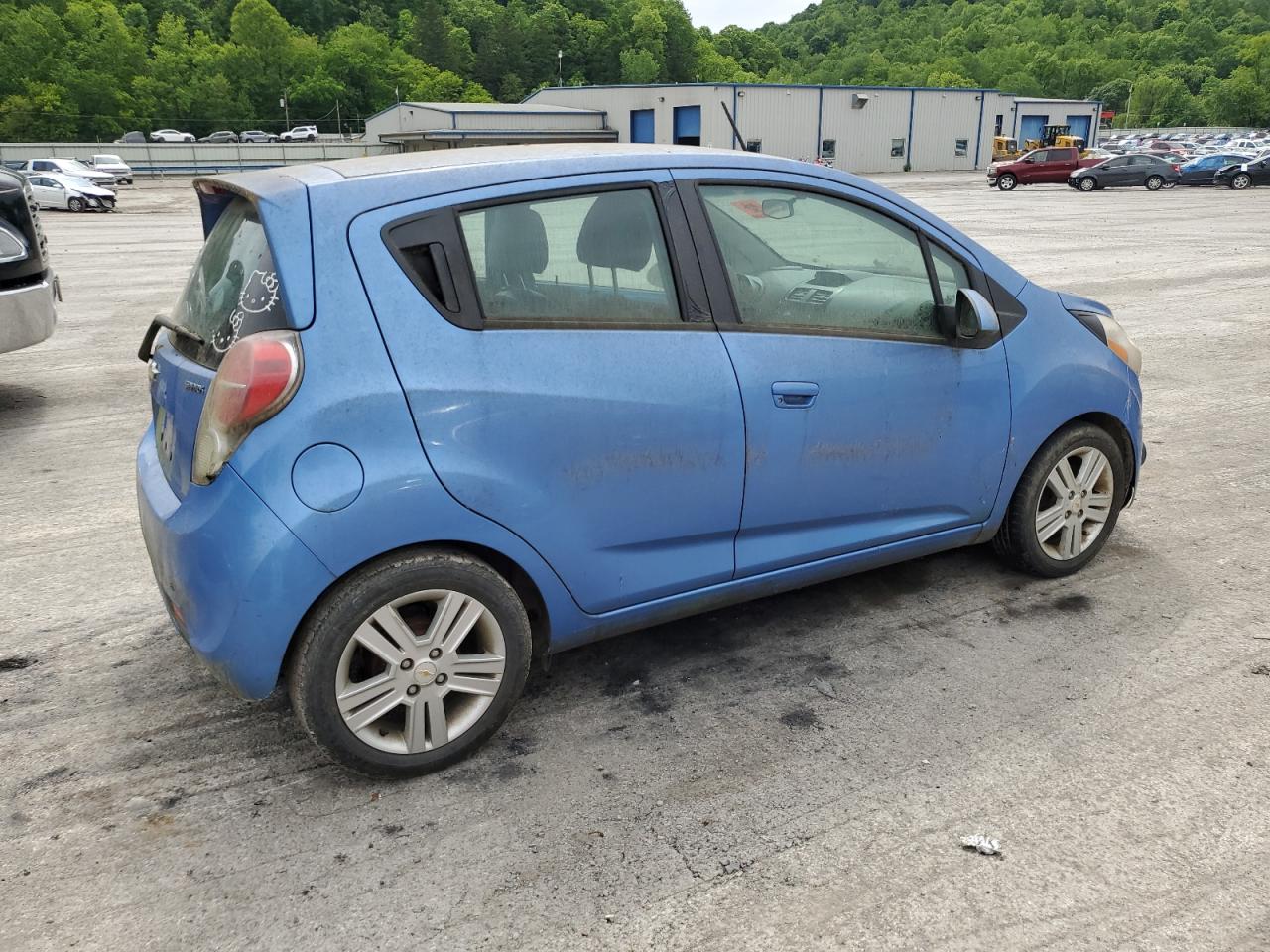 2013 Chevrolet Spark Blue vin: KL8CB6S96DC516723