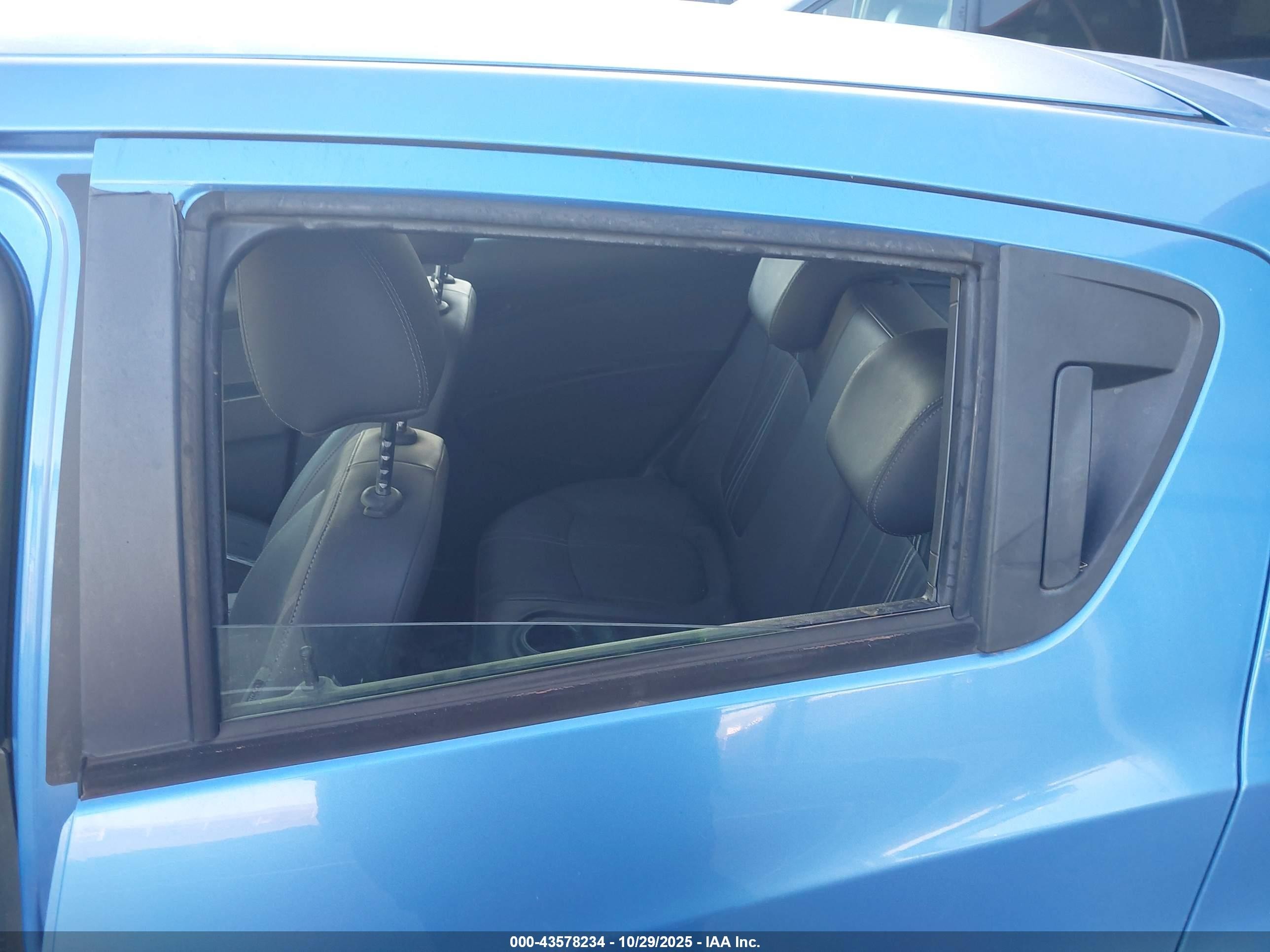 2014 Chevrolet Spark Ls Auto Blue vin: KL8CB6S96EC484387