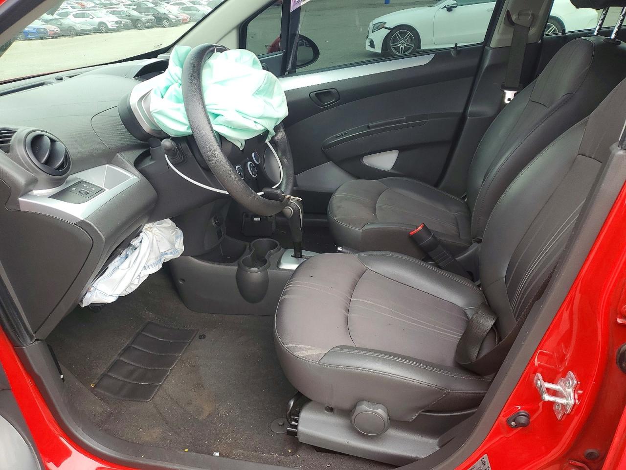 2014 Chevrolet Spark Ls Red vin: KL8CB6S96EC583288