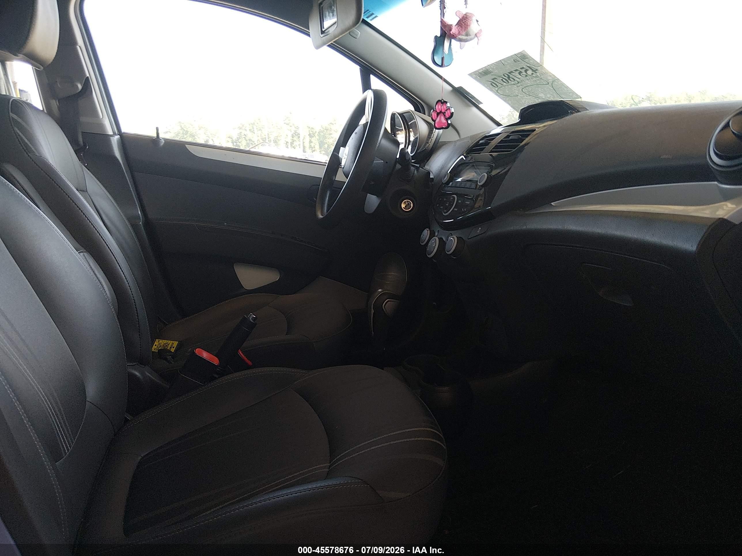 2015 Chevrolet Spark Ls Cvt Blue vin: KL8CB6S96FC712728
