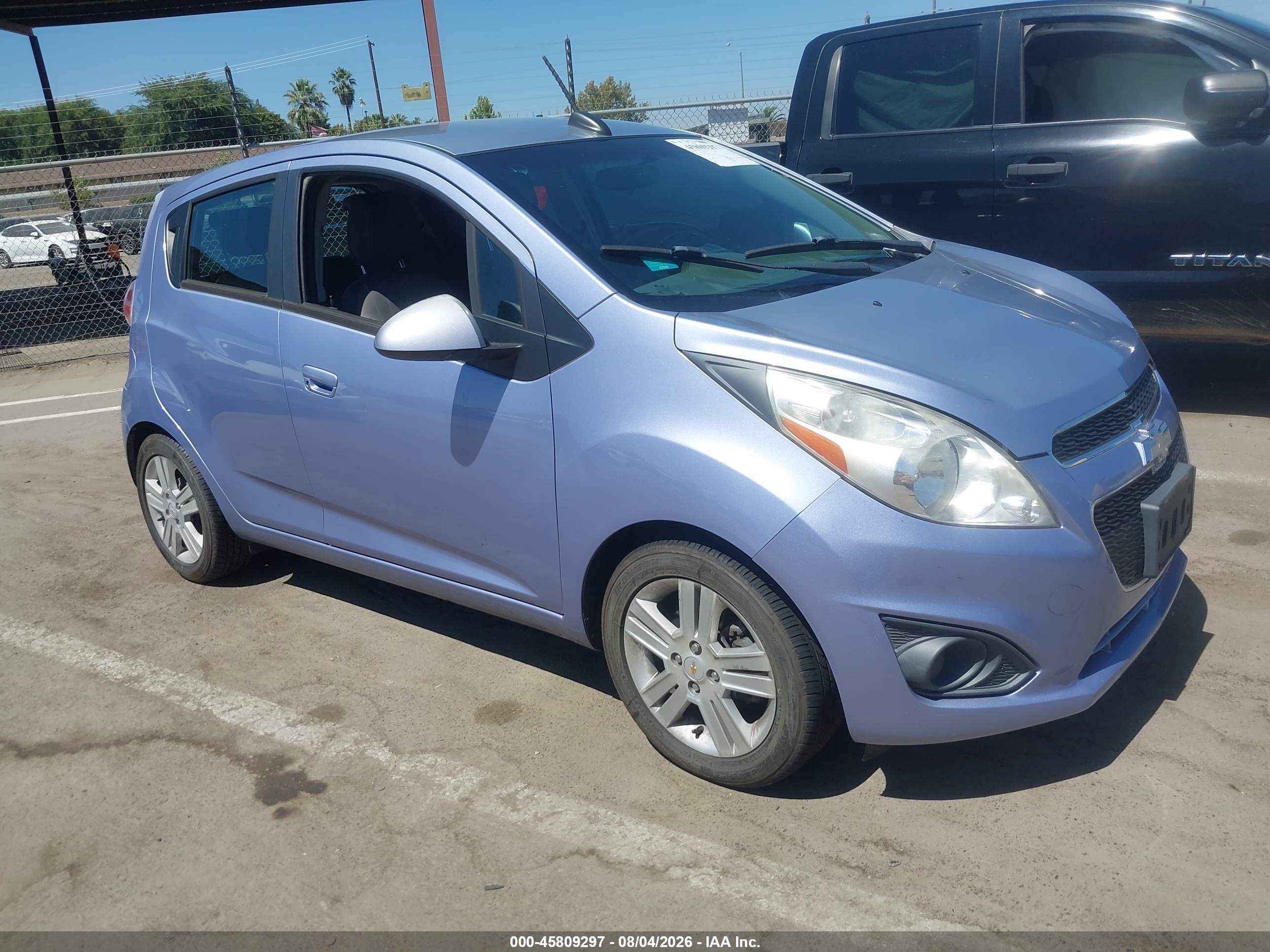 2015 Chevrolet Spark Ls Cvt Синий vin: KL8CB6S96FC720389