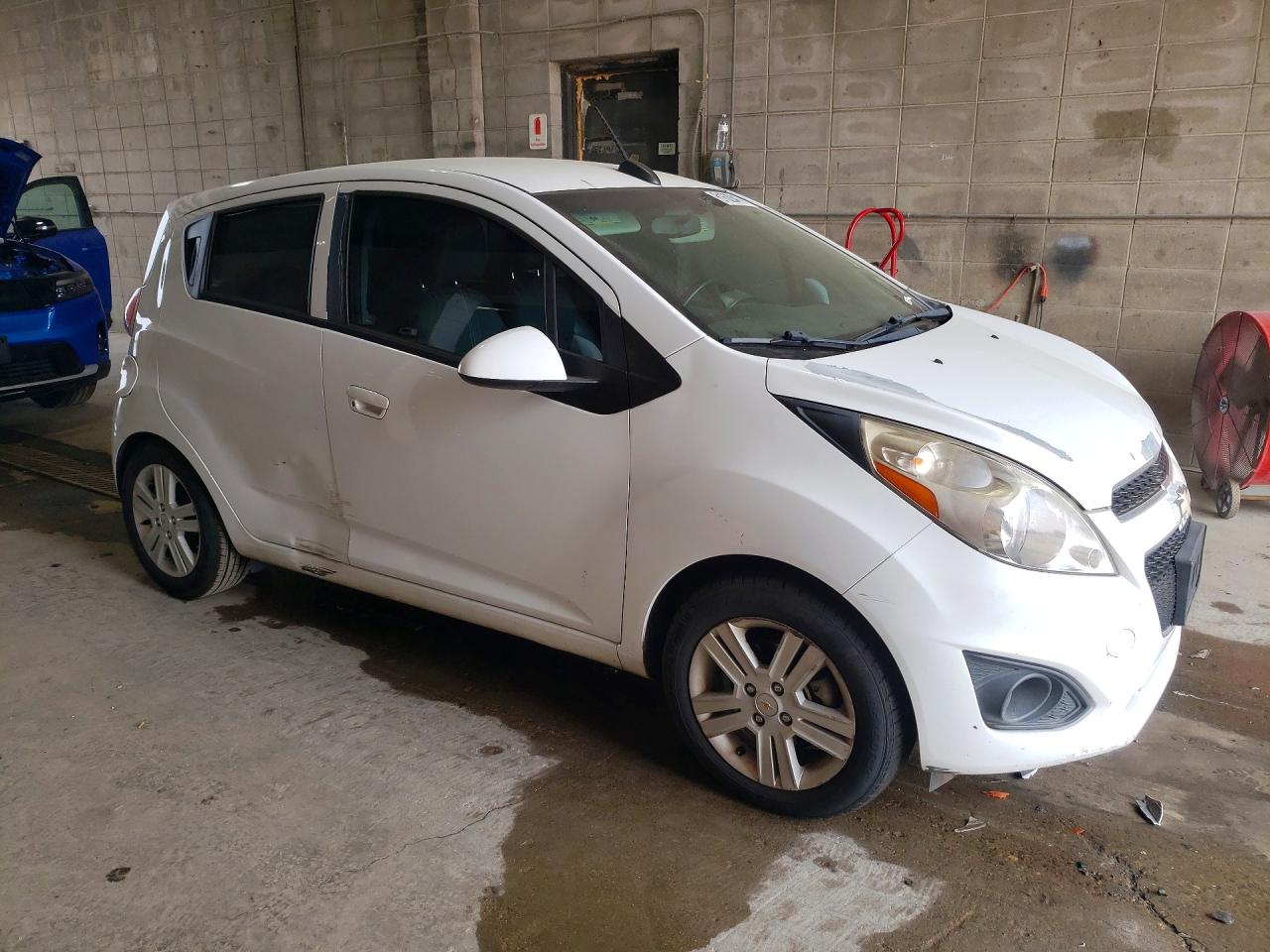 2015 Chevrolet Spark Ls White vin: KL8CB6S96FC737953