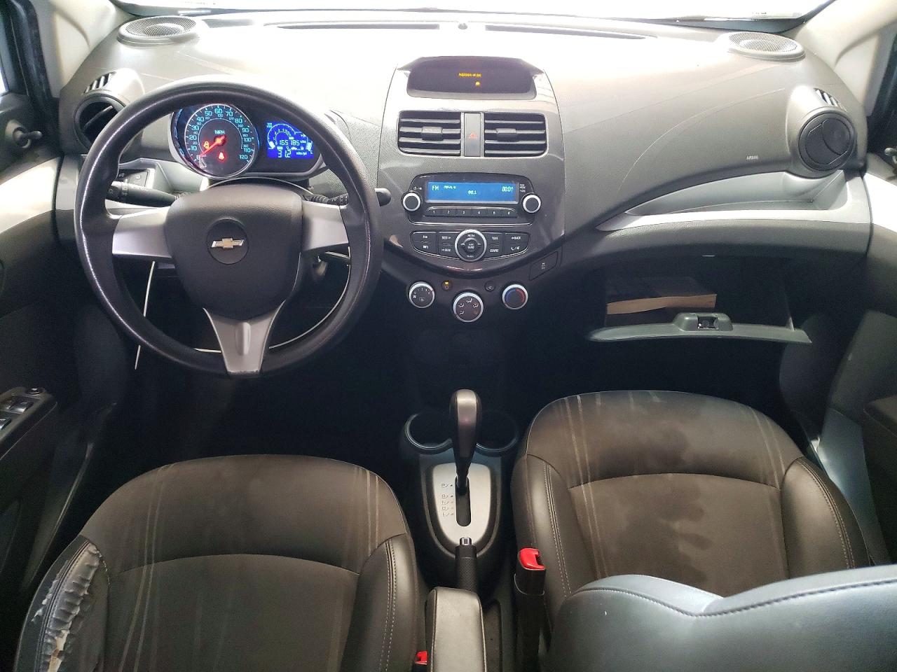 2015 Chevrolet Spark Ls White vin: KL8CB6S96FC737953