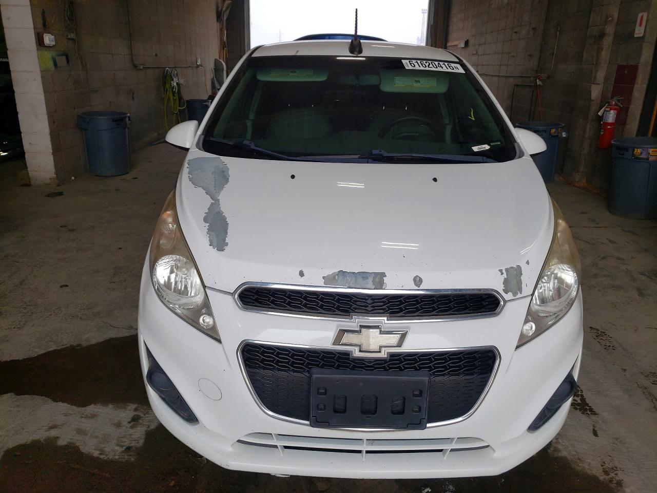 2015 Chevrolet Spark Ls White vin: KL8CB6S96FC737953