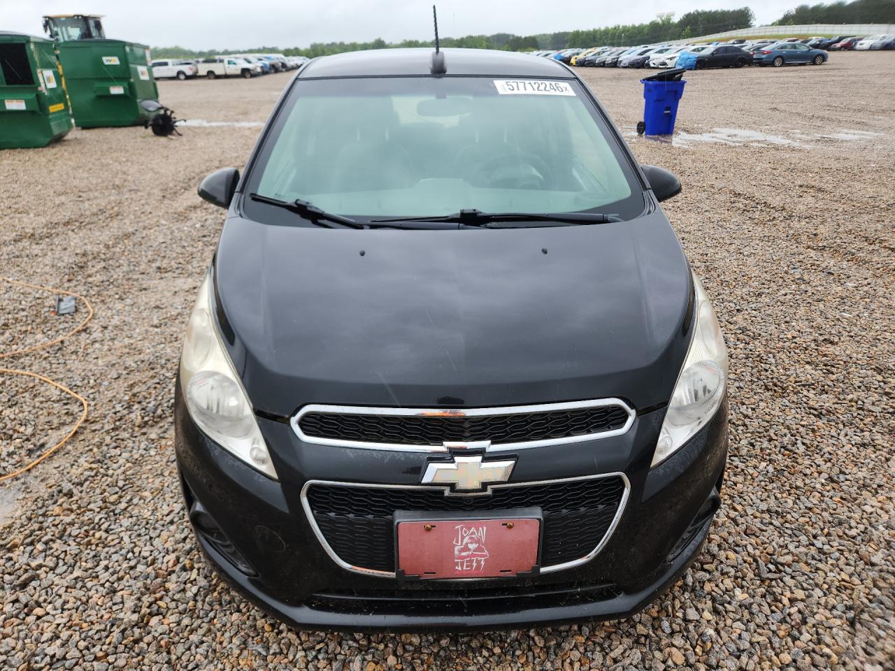 2015 Chevrolet Spark Ls Black vin: KL8CB6S96FC749648