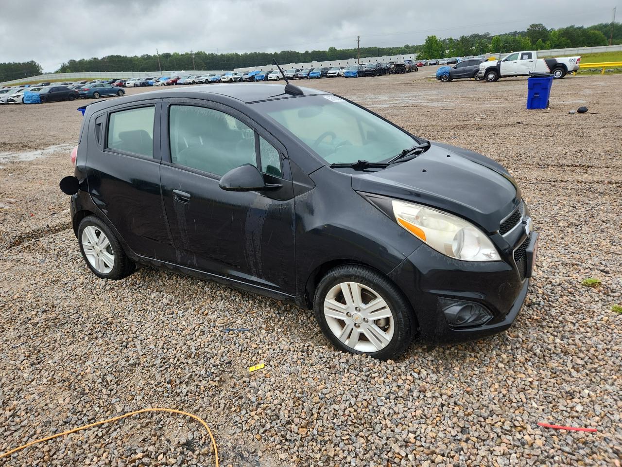 2015 Chevrolet Spark Ls Black vin: KL8CB6S96FC749648