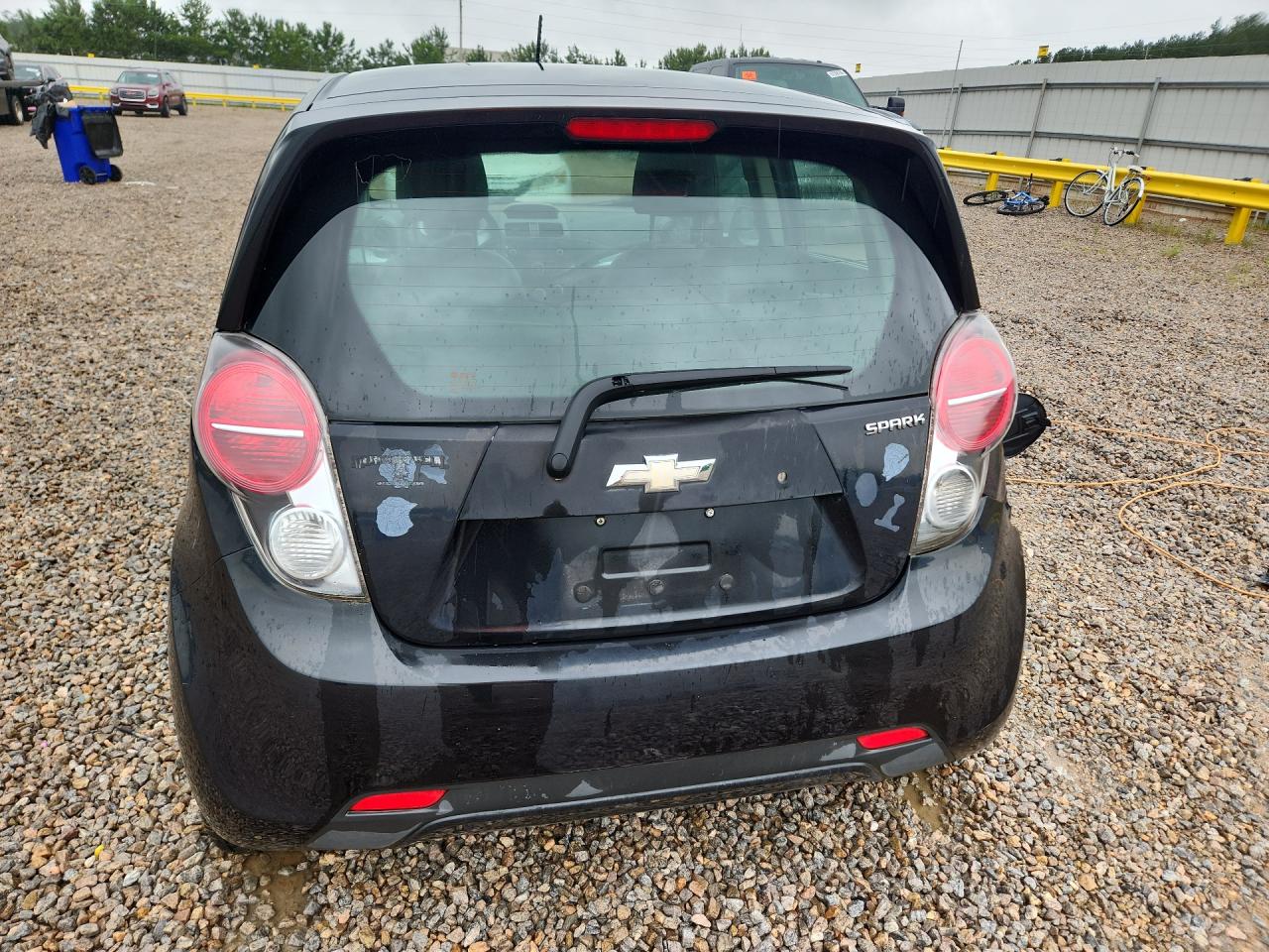 2015 Chevrolet Spark Ls Black vin: KL8CB6S96FC749648