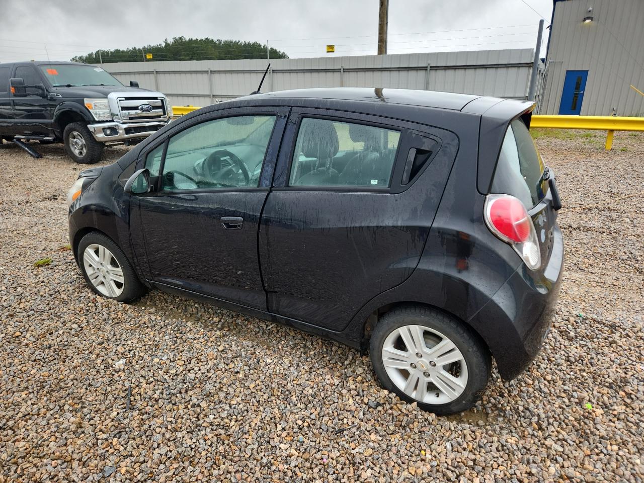 2015 Chevrolet Spark Ls Black vin: KL8CB6S96FC749648
