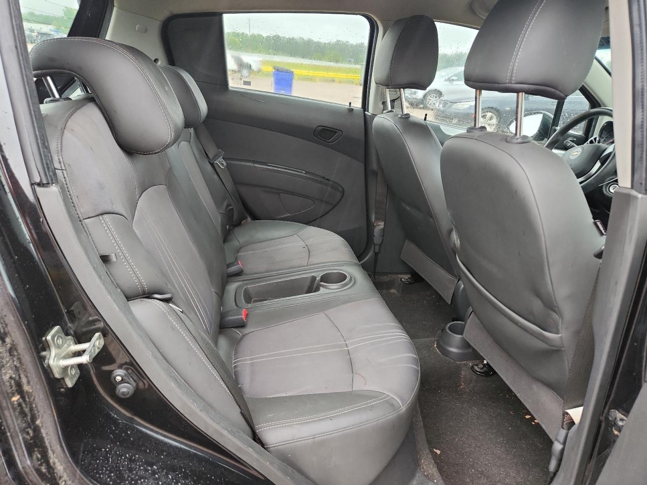 2015 Chevrolet Spark Ls Black vin: KL8CB6S96FC749648