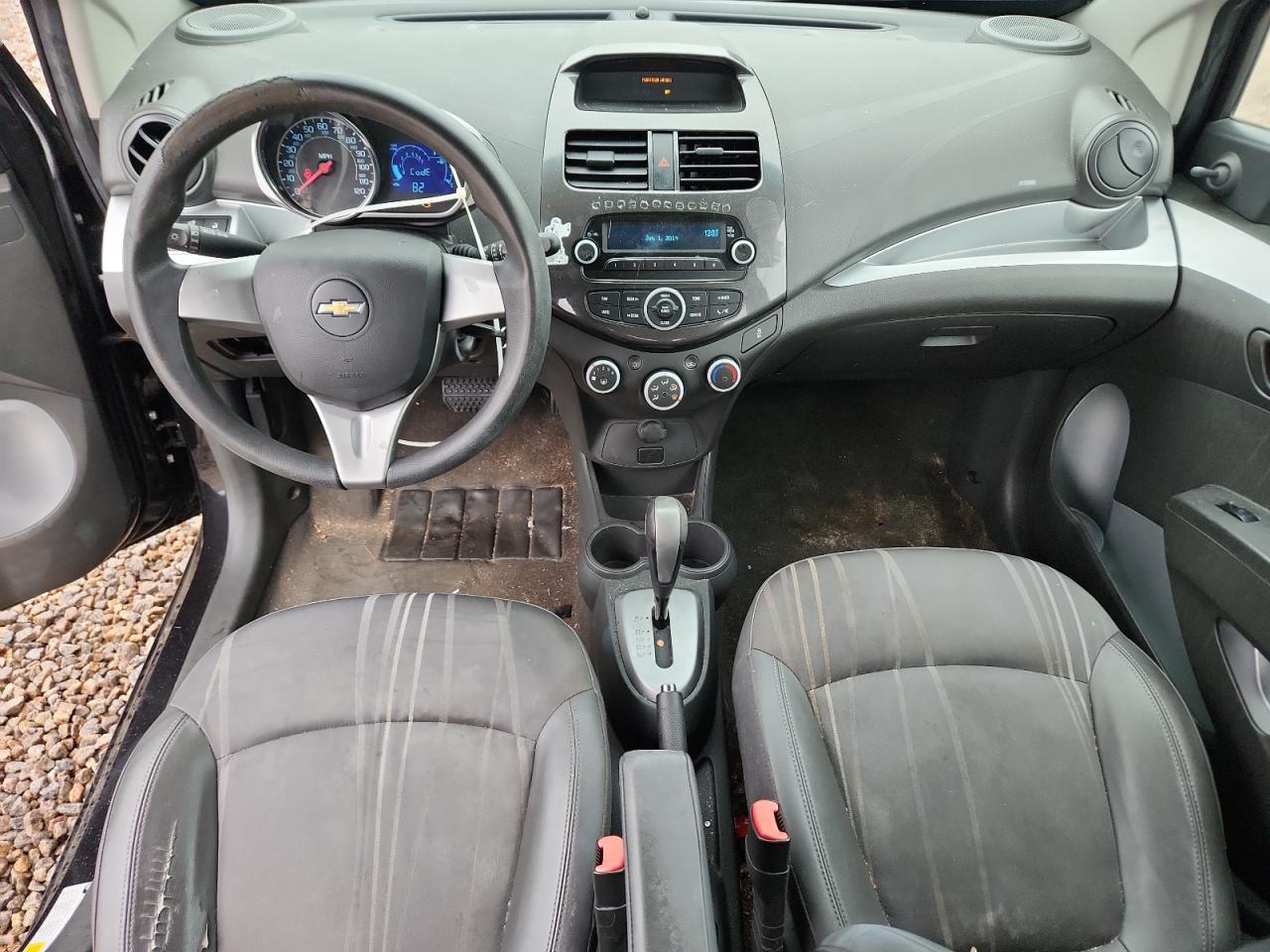 2015 Chevrolet Spark Ls Black vin: KL8CB6S96FC749648
