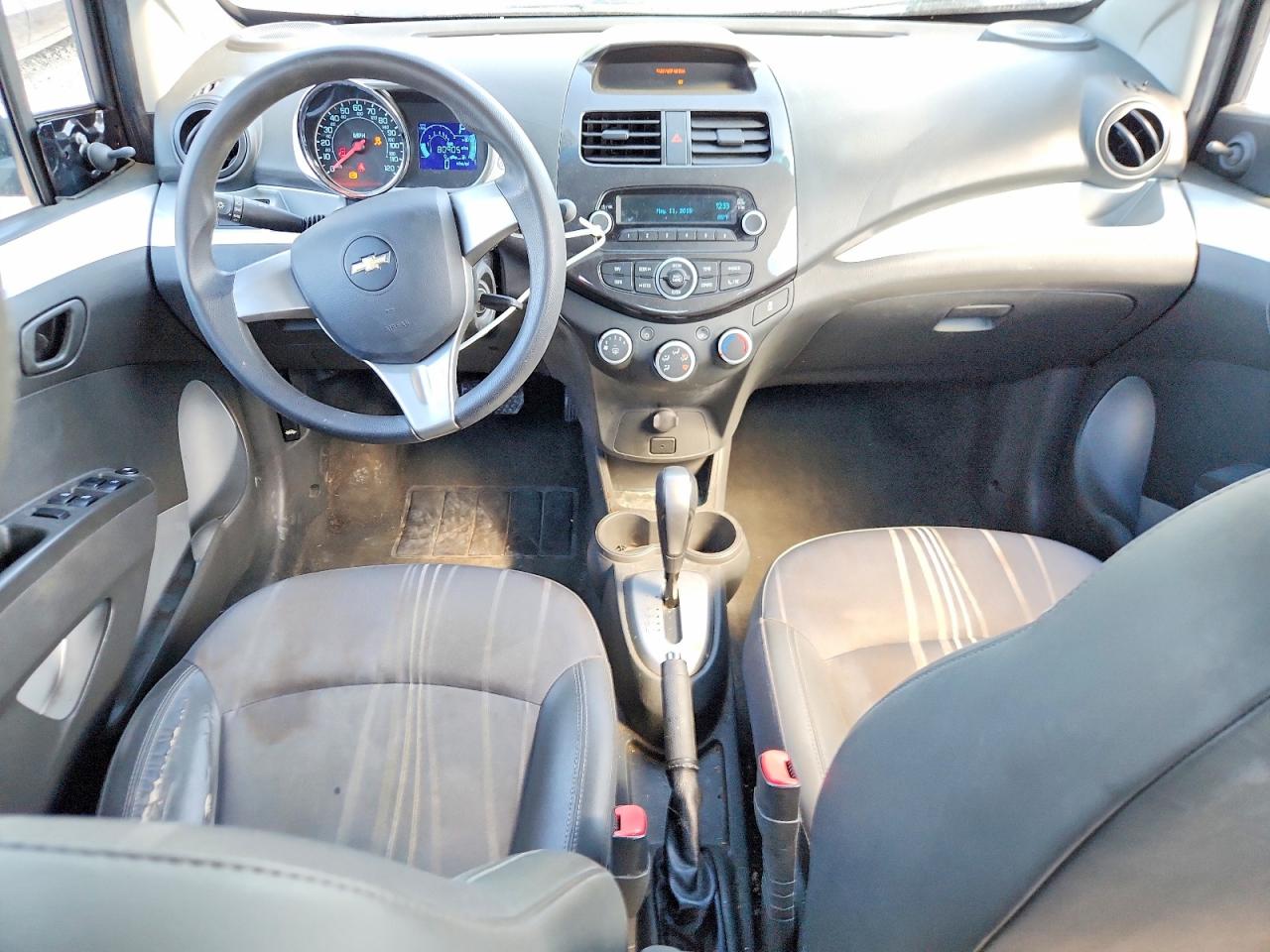 2015 Chevrolet Spark Ls Black vin: KL8CB6S96FC755000