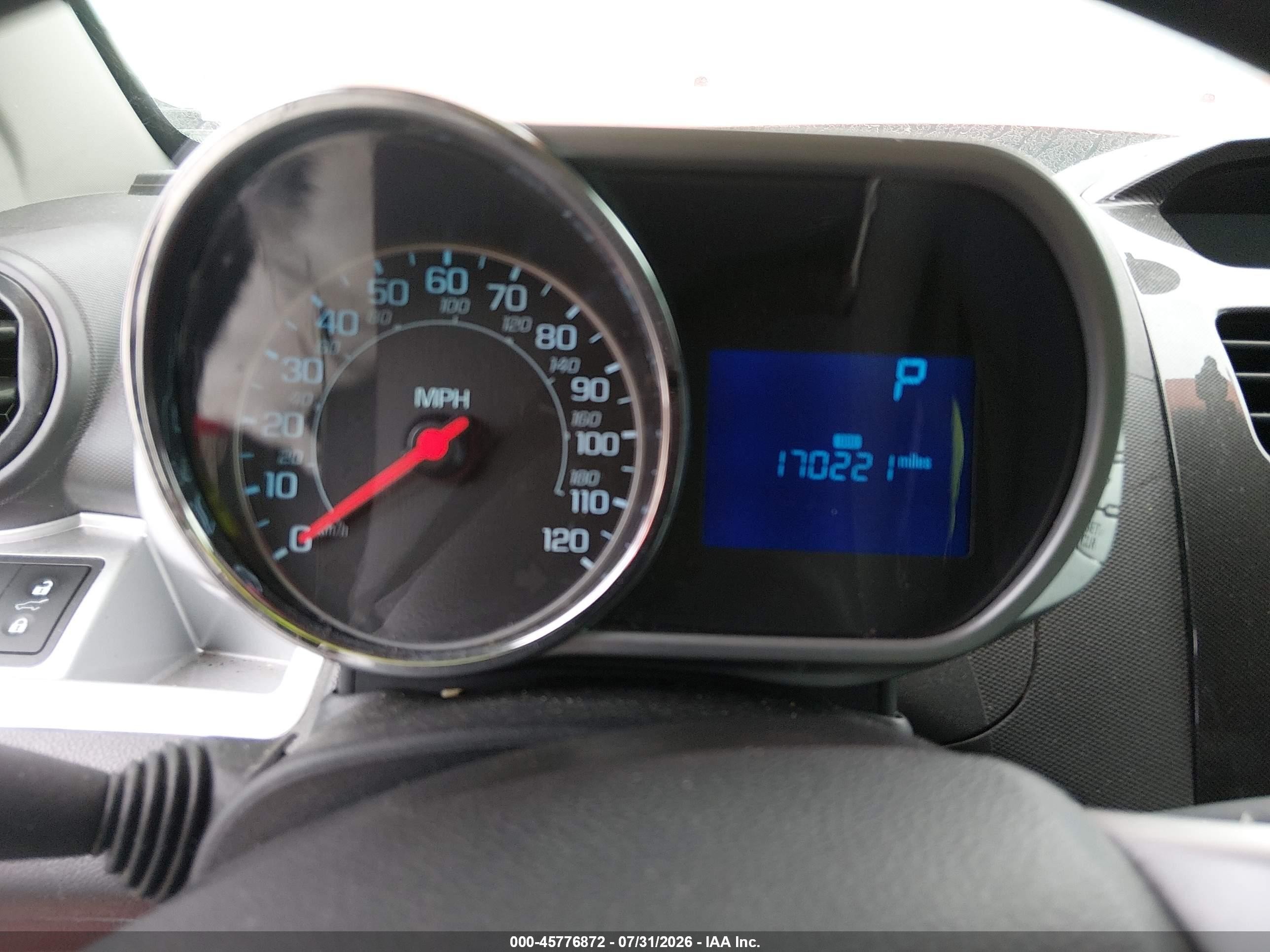 2013 Chevrolet Spark Ls Auto Red vin: KL8CB6S97DC507061