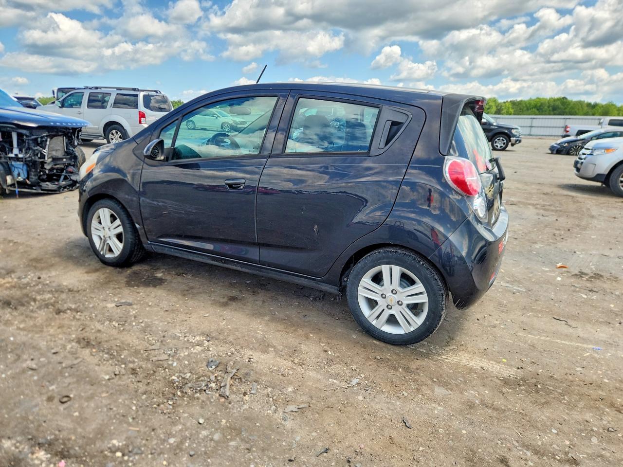 2013 Chevrolet Spark Ls Black vin: KL8CB6S97DC610447