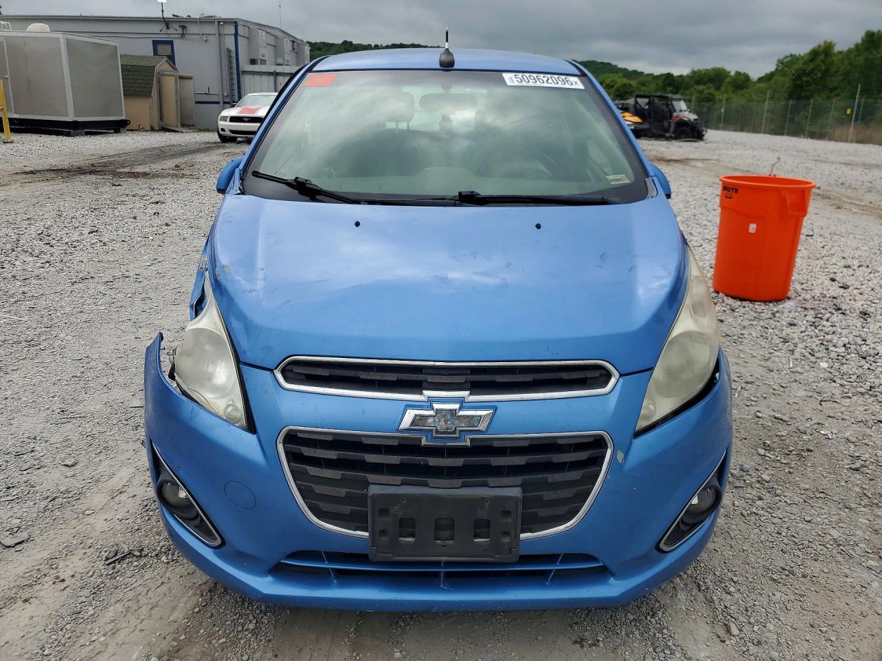 2014 Chevrolet Spark Ls Blue vin: KL8CB6S97EC442259