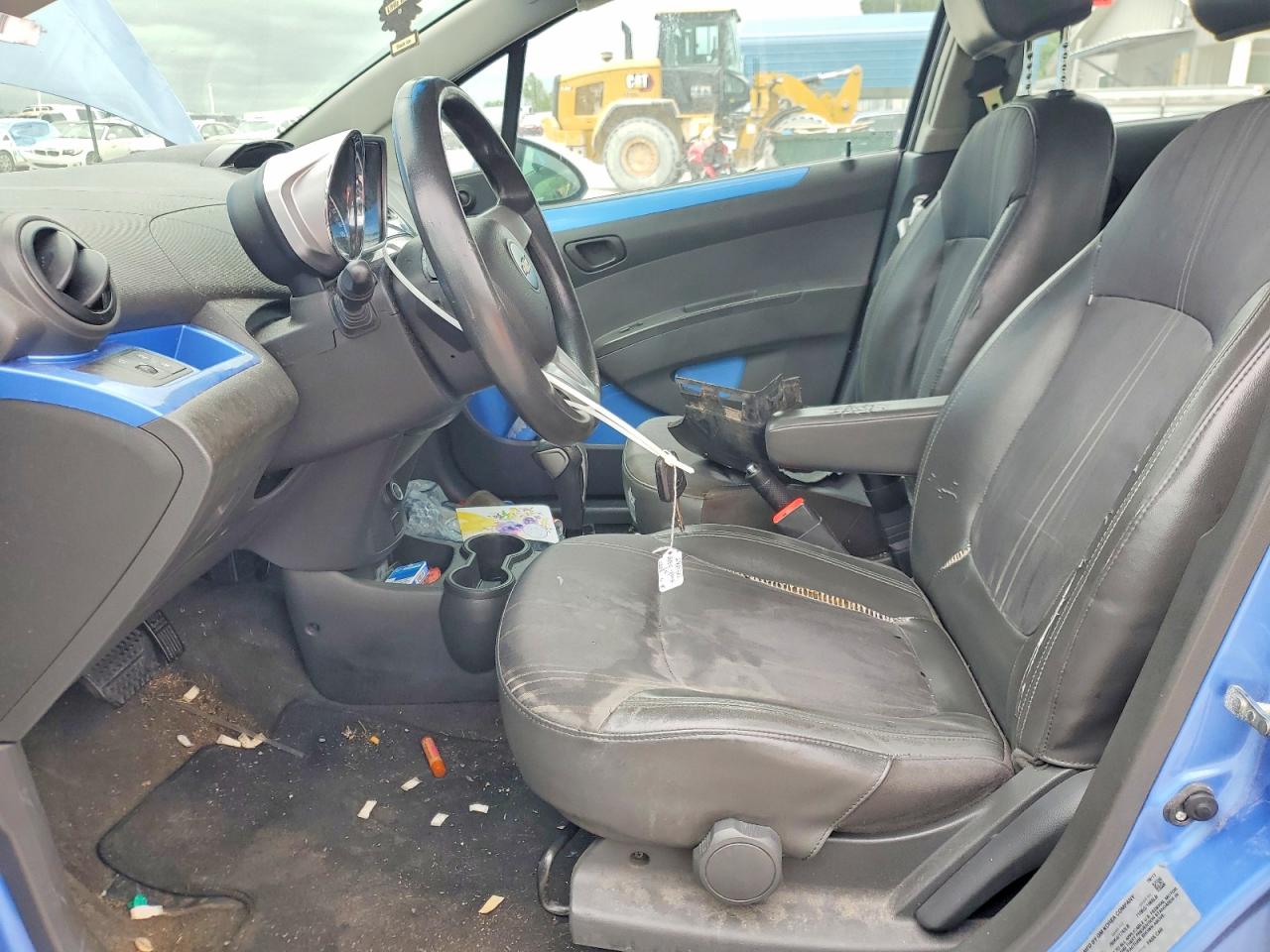 2014 Chevrolet Spark Ls Blue vin: KL8CB6S97EC442259