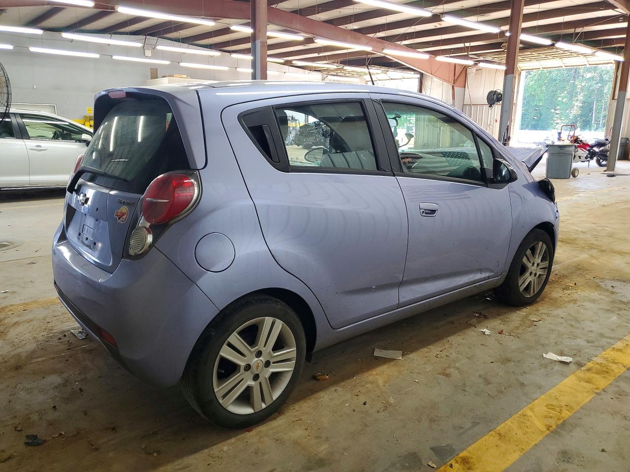 2014 Chevrolet Spark Ls Blue vin: KL8CB6S97EC476895