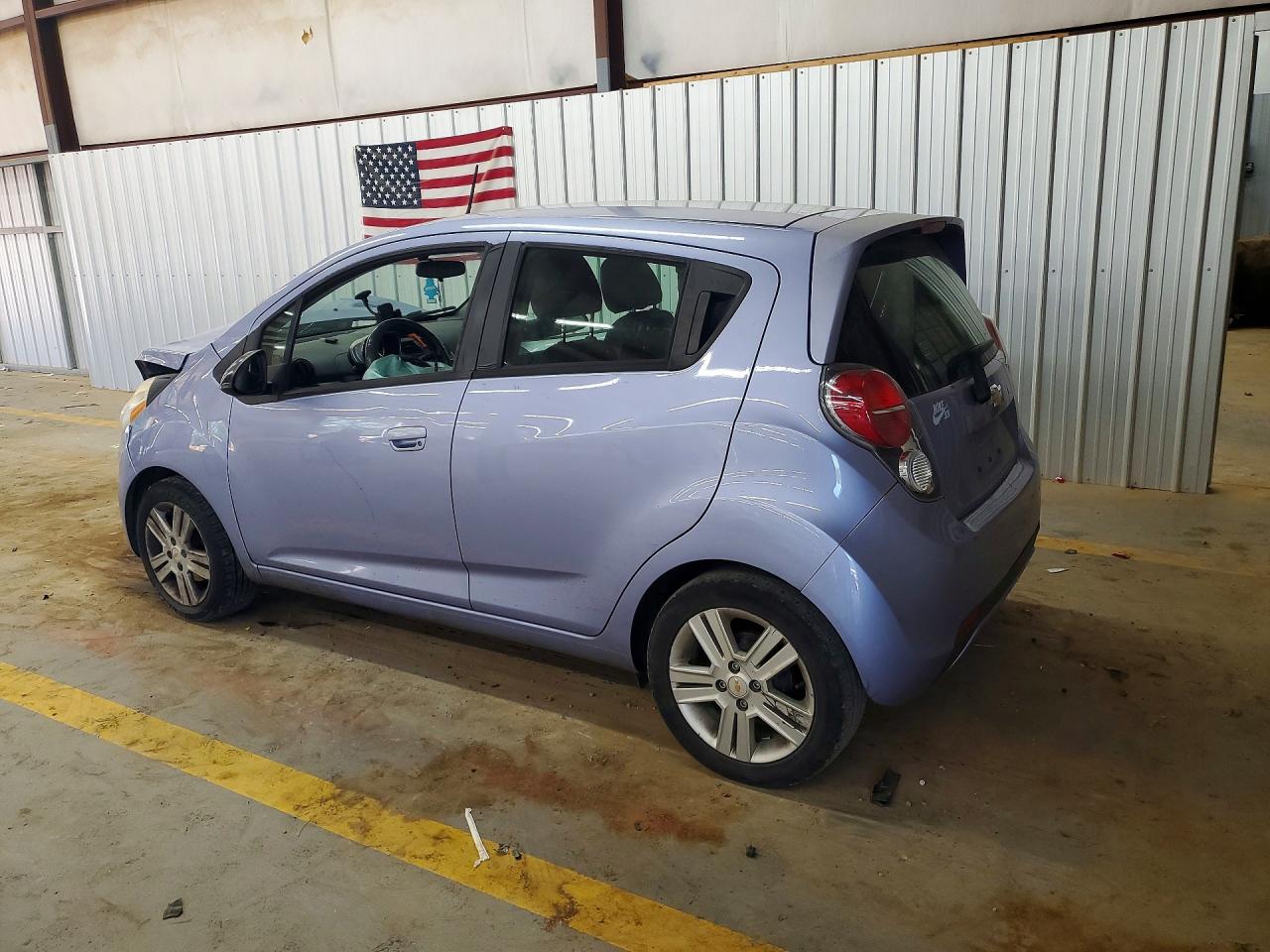 2014 Chevrolet Spark Ls Blue vin: KL8CB6S97EC476895