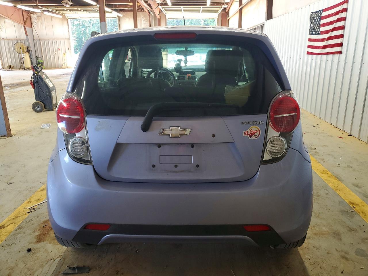 2014 Chevrolet Spark Ls Blue vin: KL8CB6S97EC476895