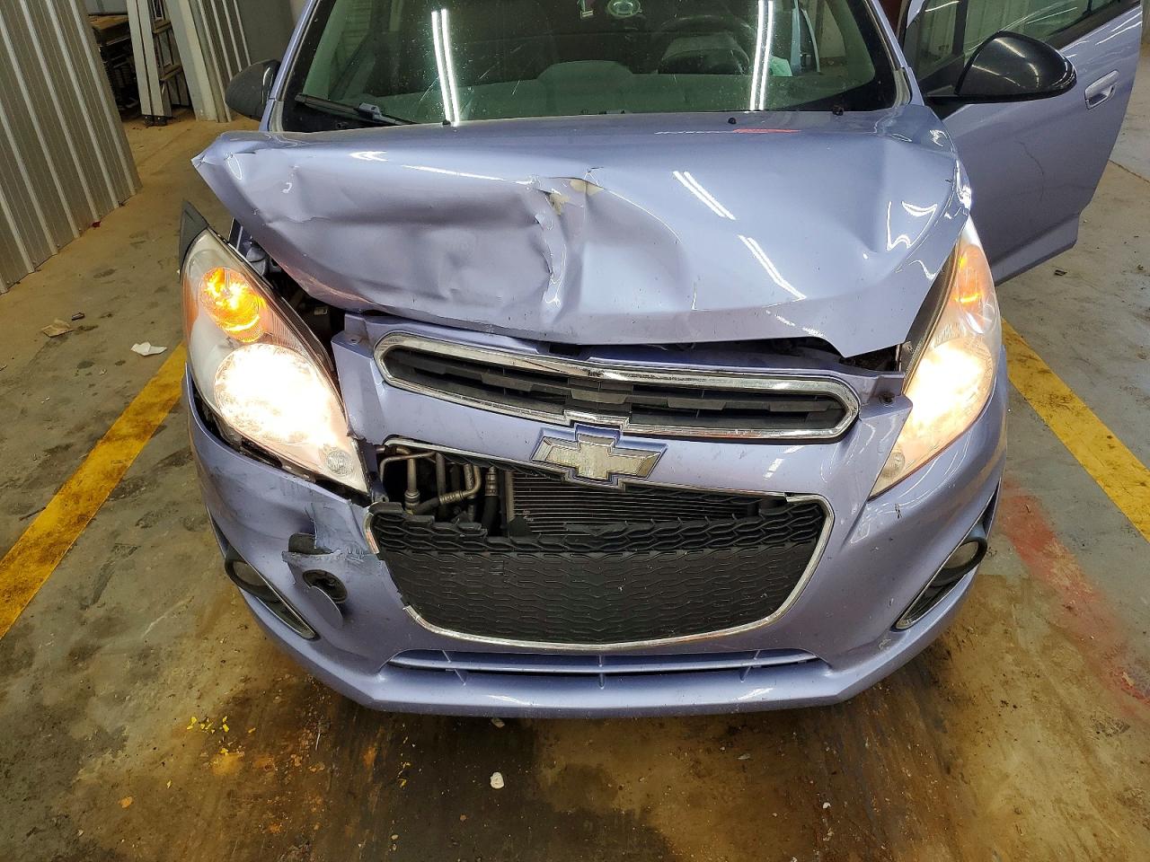 2014 Chevrolet Spark Ls Blue vin: KL8CB6S97EC476895