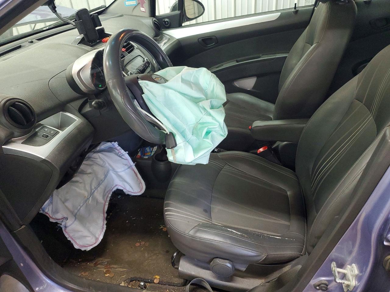 2014 Chevrolet Spark Ls Blue vin: KL8CB6S97EC476895