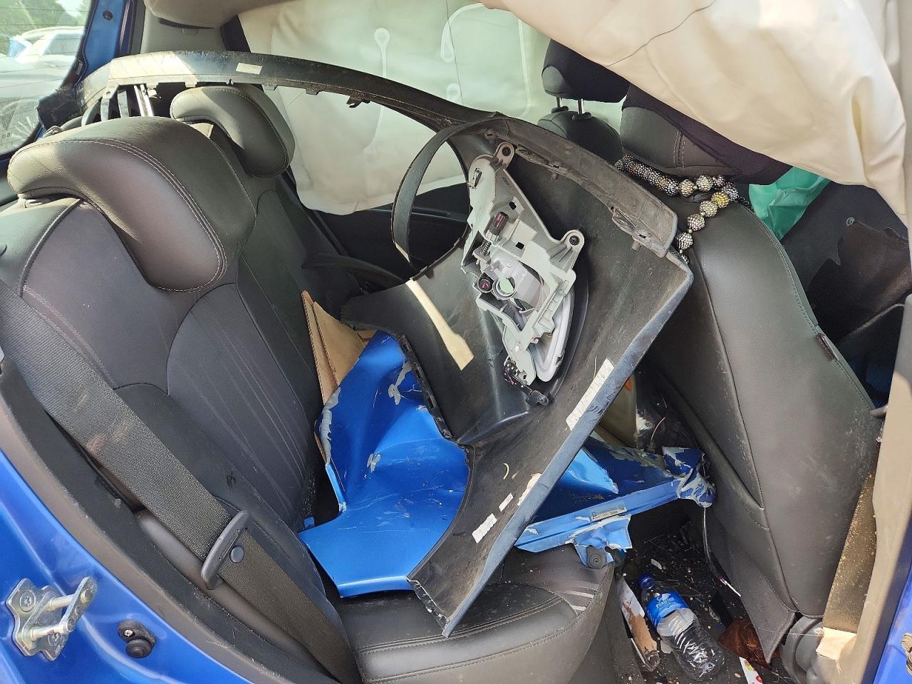 2014 Chevrolet Spark Ls Blue vin: KL8CB6S97EC570033