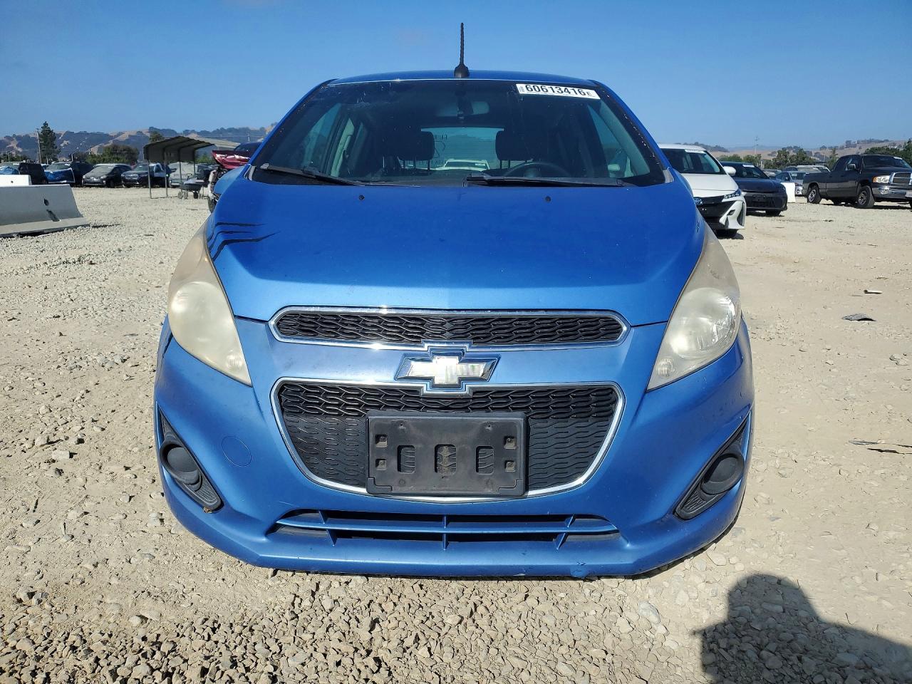 2013 Chevrolet Spark Ls Blue vin: KL8CB6S98DC503553