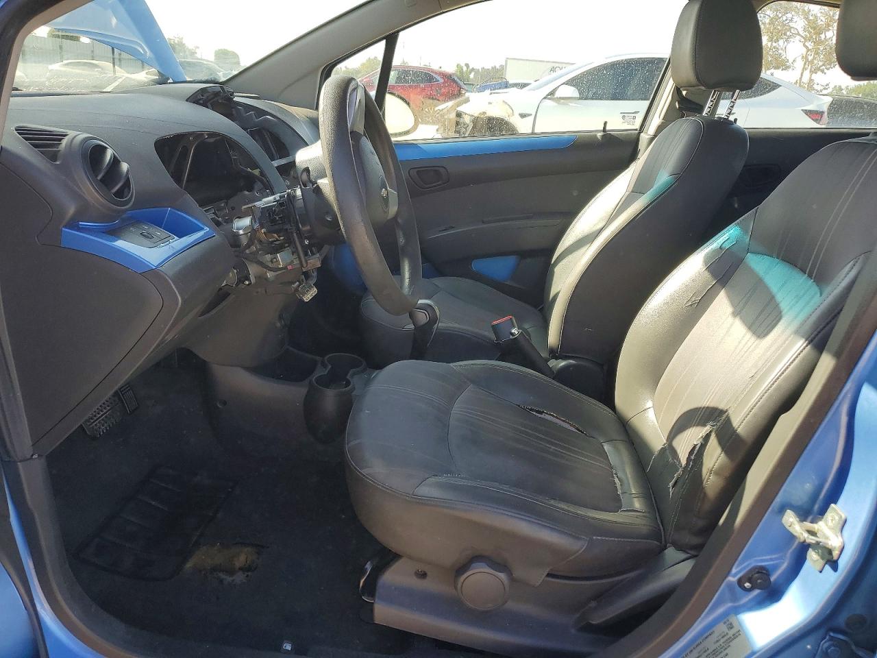 2013 Chevrolet Spark Ls Blue vin: KL8CB6S98DC503553