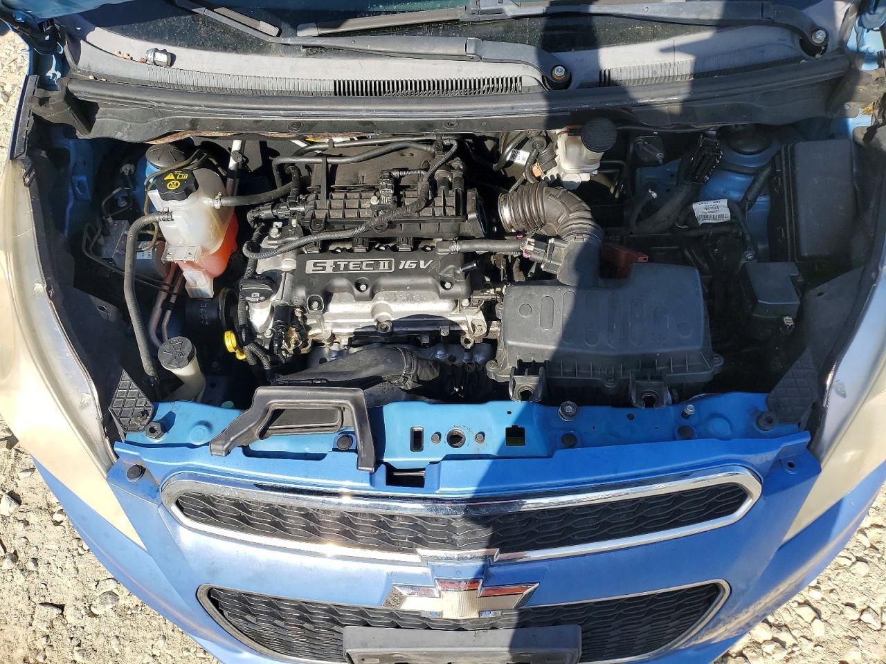2013 Chevrolet Spark Ls Blue vin: KL8CB6S98DC503553